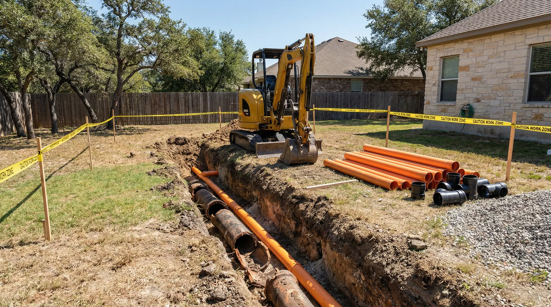 Sewer Line Repair in San Antonio | 214 Veteran Solutions - 214 Veteran Solutions general contractor services in San Antonio TX