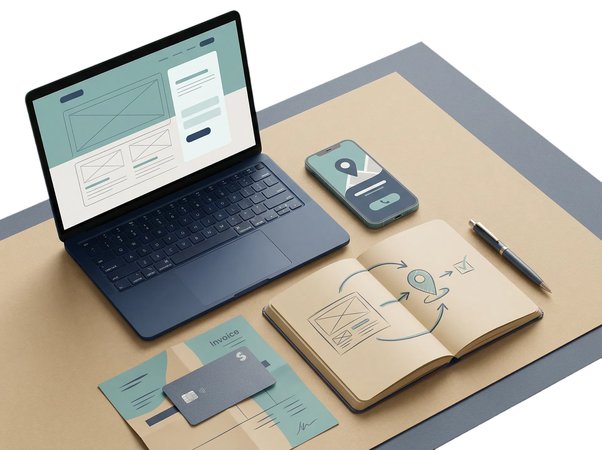 Blue Crane services illustration