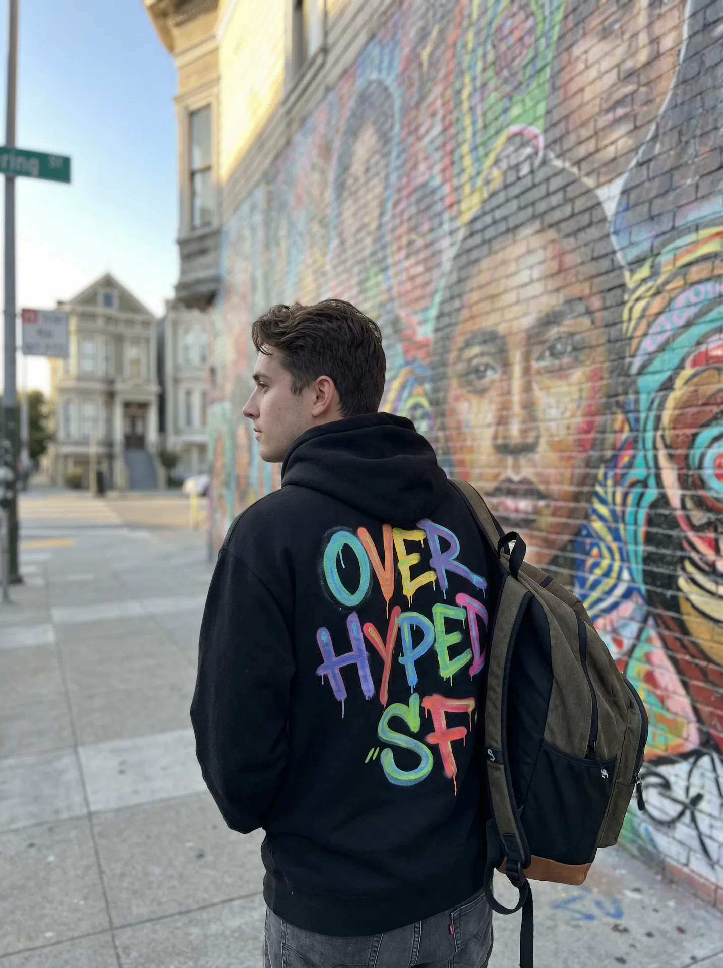 Over Hyped SF founder and creative process