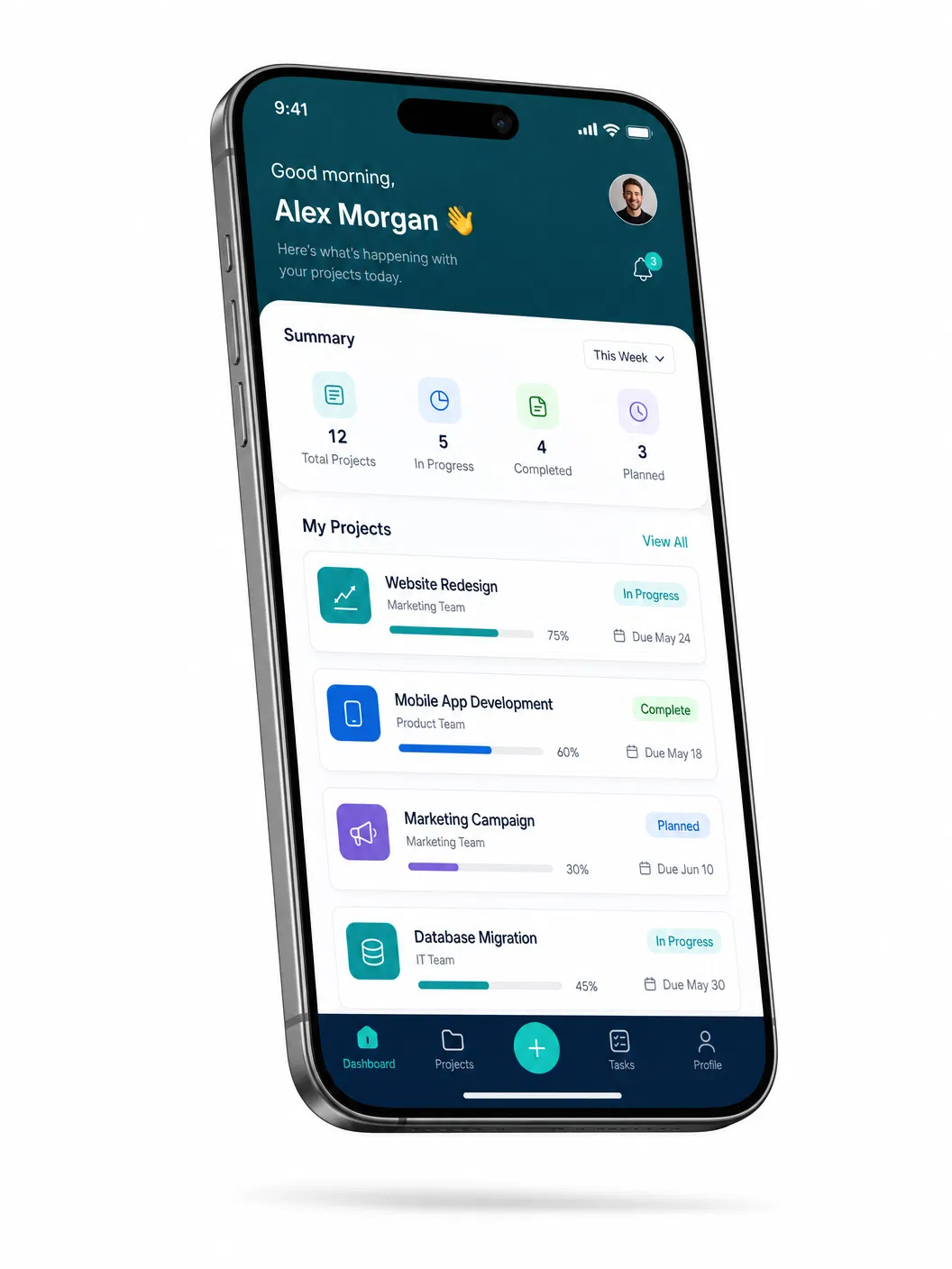 App on mobile