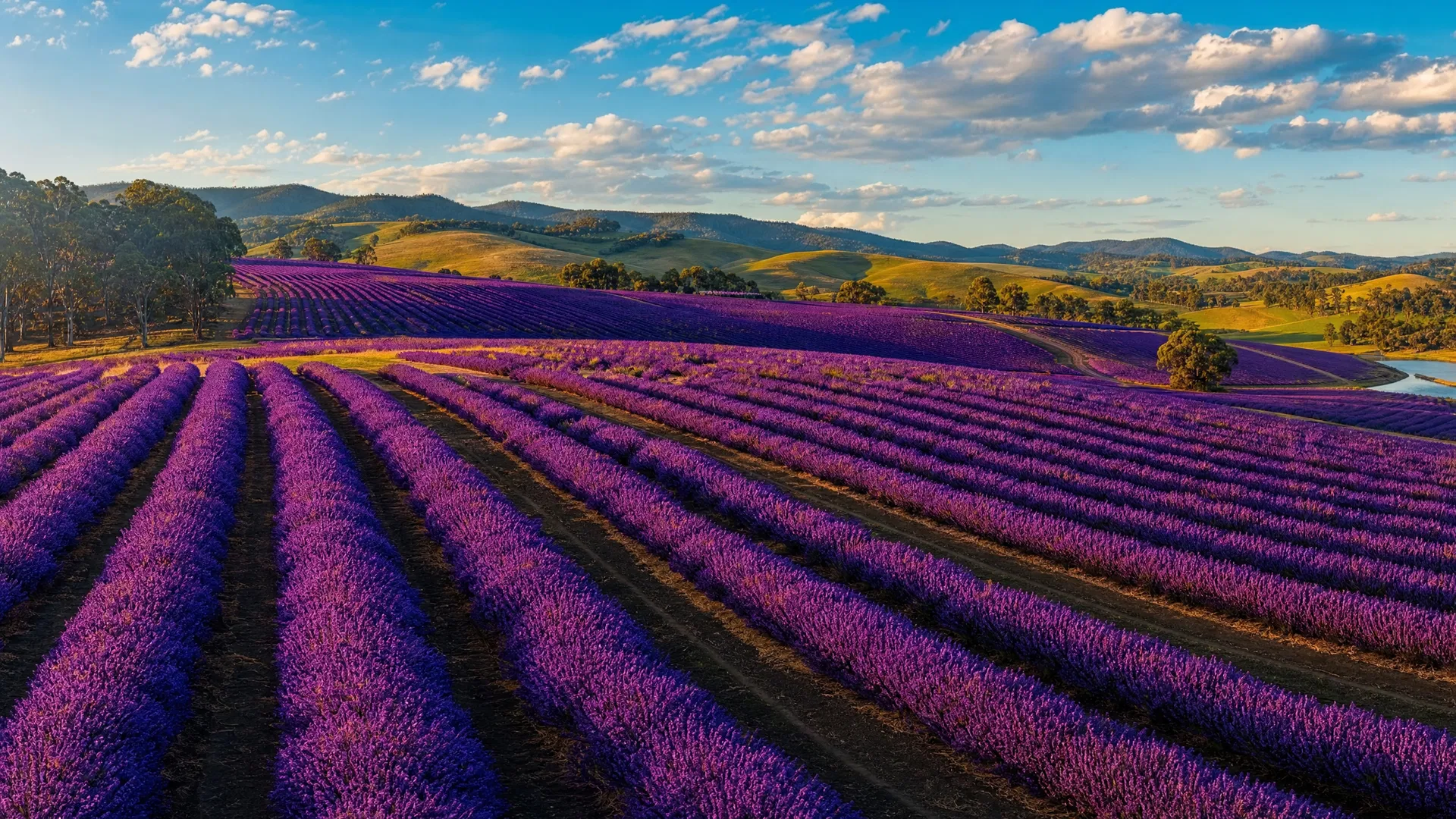 薰衣草庄园 · 紫色花海