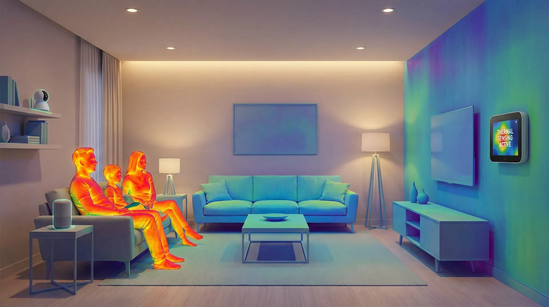 Consumer thermal sensing in smart home