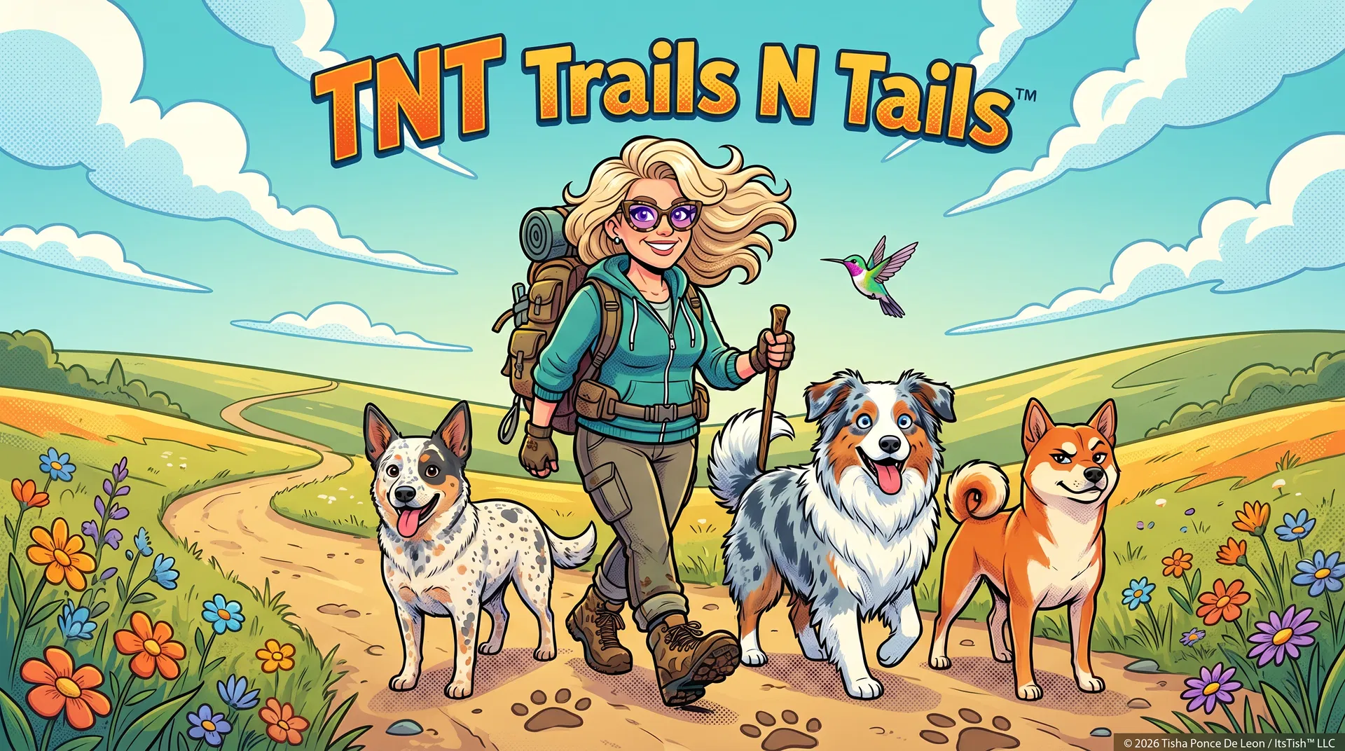 TNT Trails N Tails adventure scene