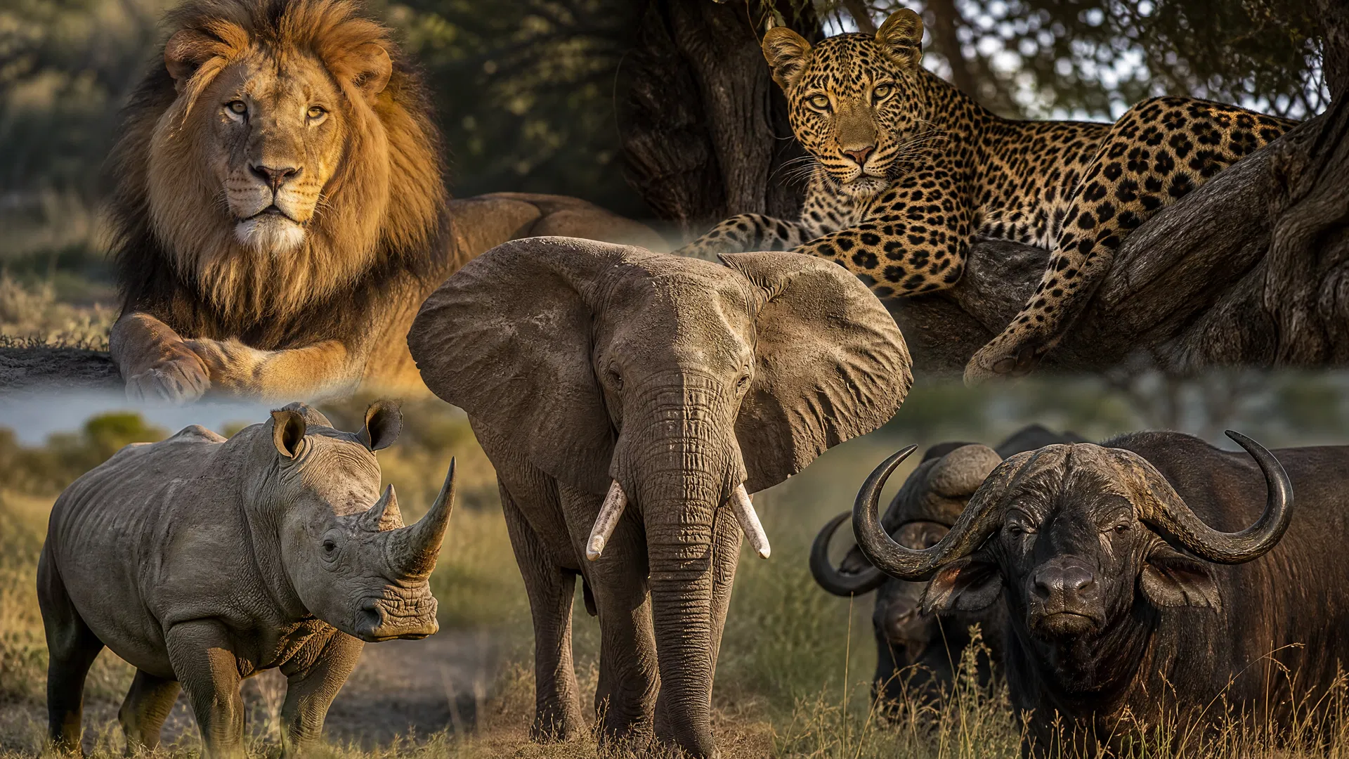 The Big Five — what they are and where to find them