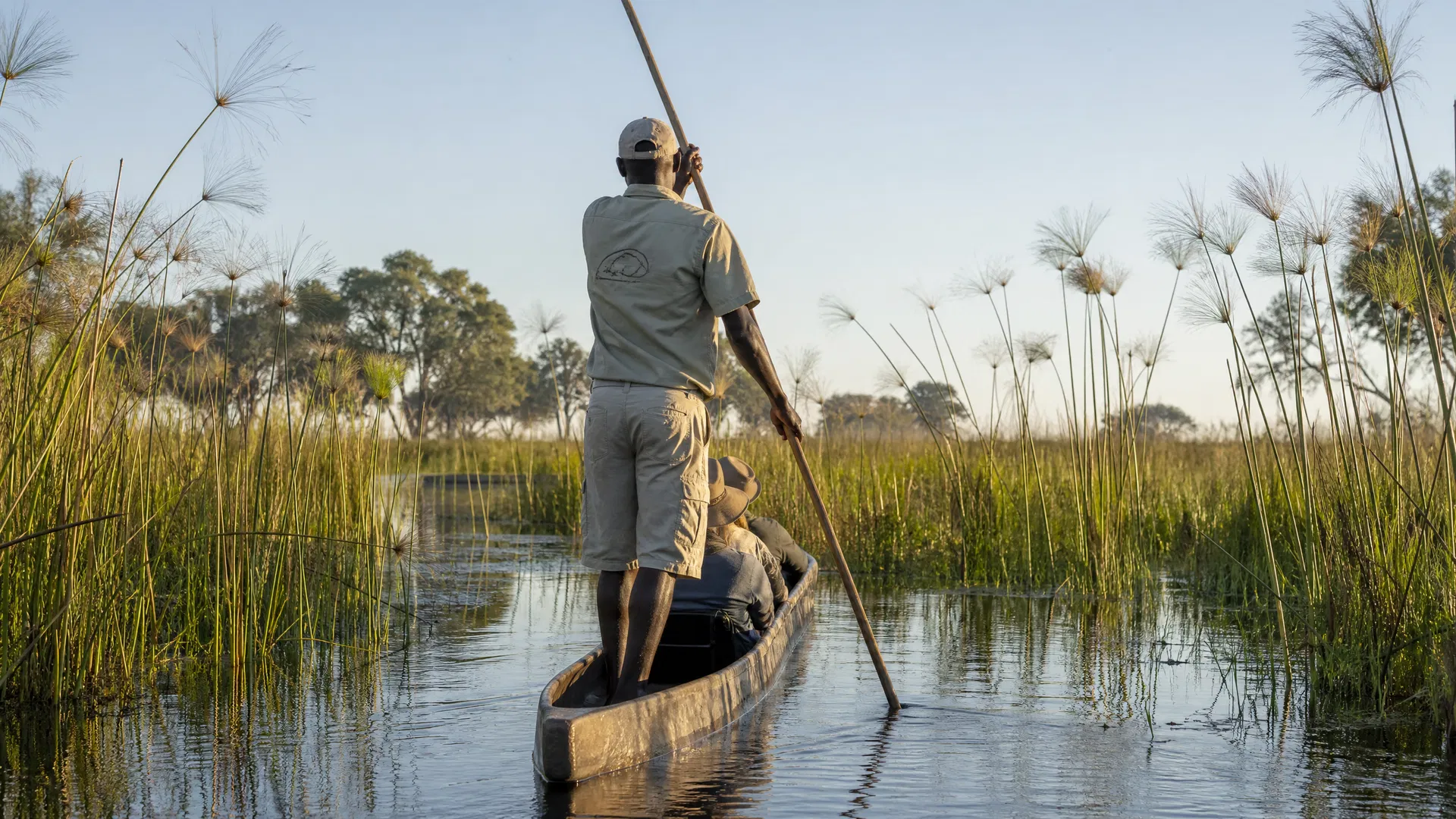 Mokoro experience: Gliding through the Okavango Delta