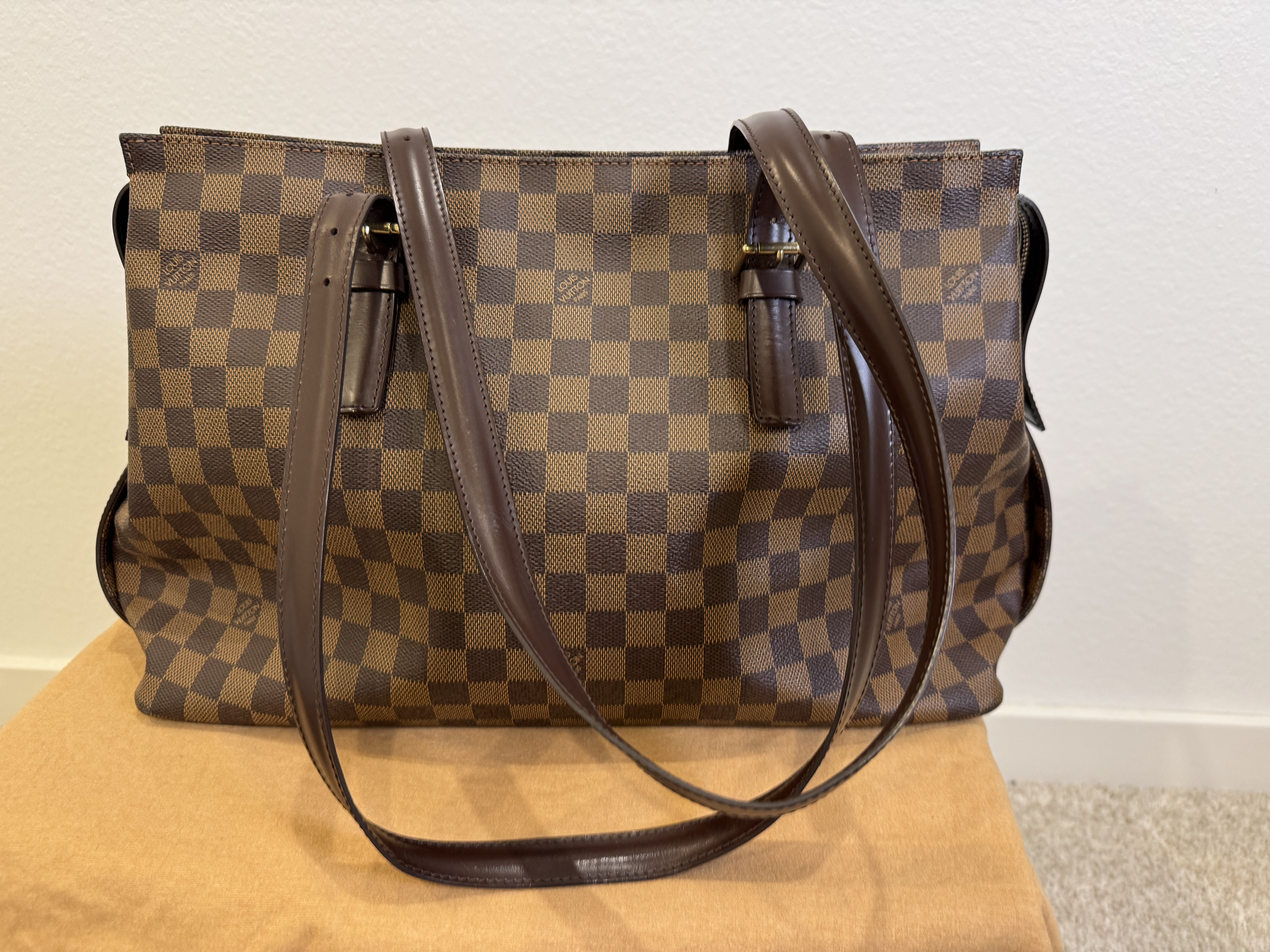 Louis Vuitton Damier Ebene Chelsea Tote