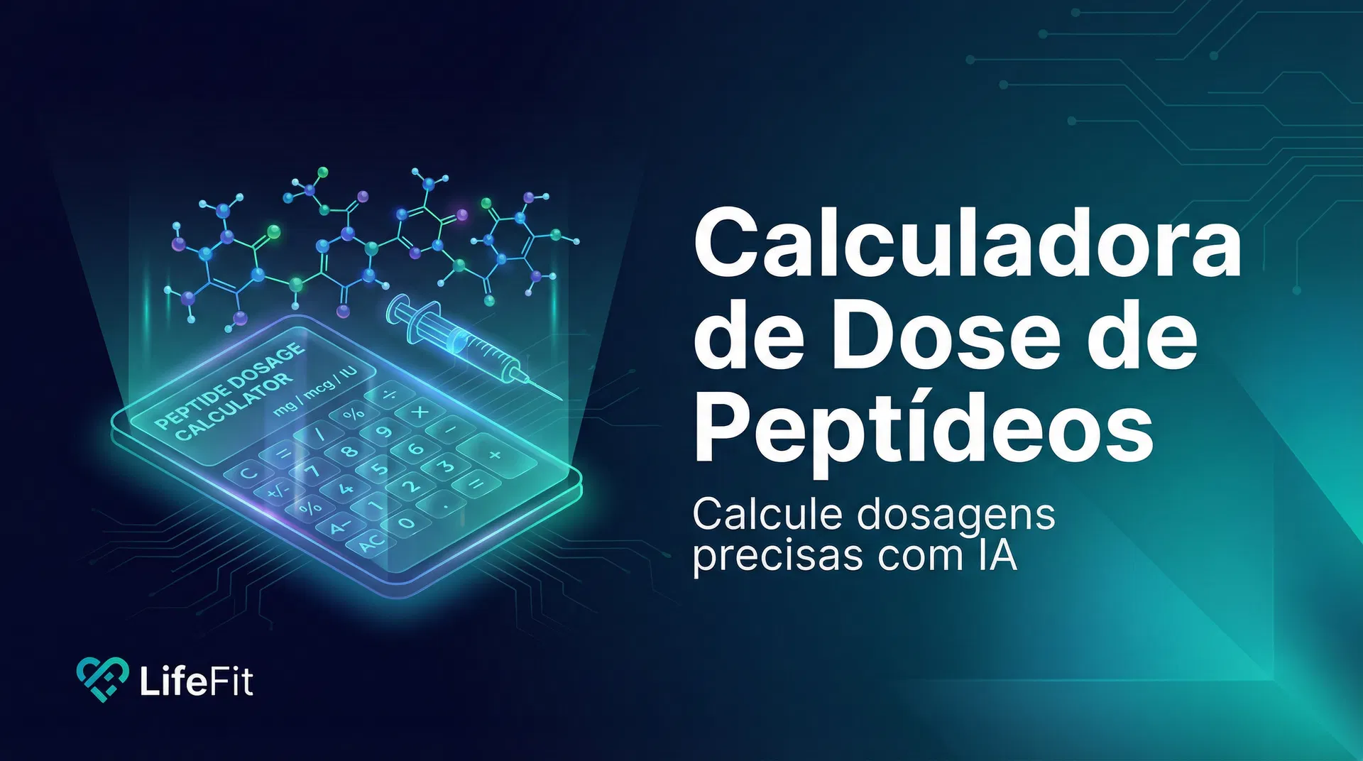 Calculadora de Dose de Peptídeos