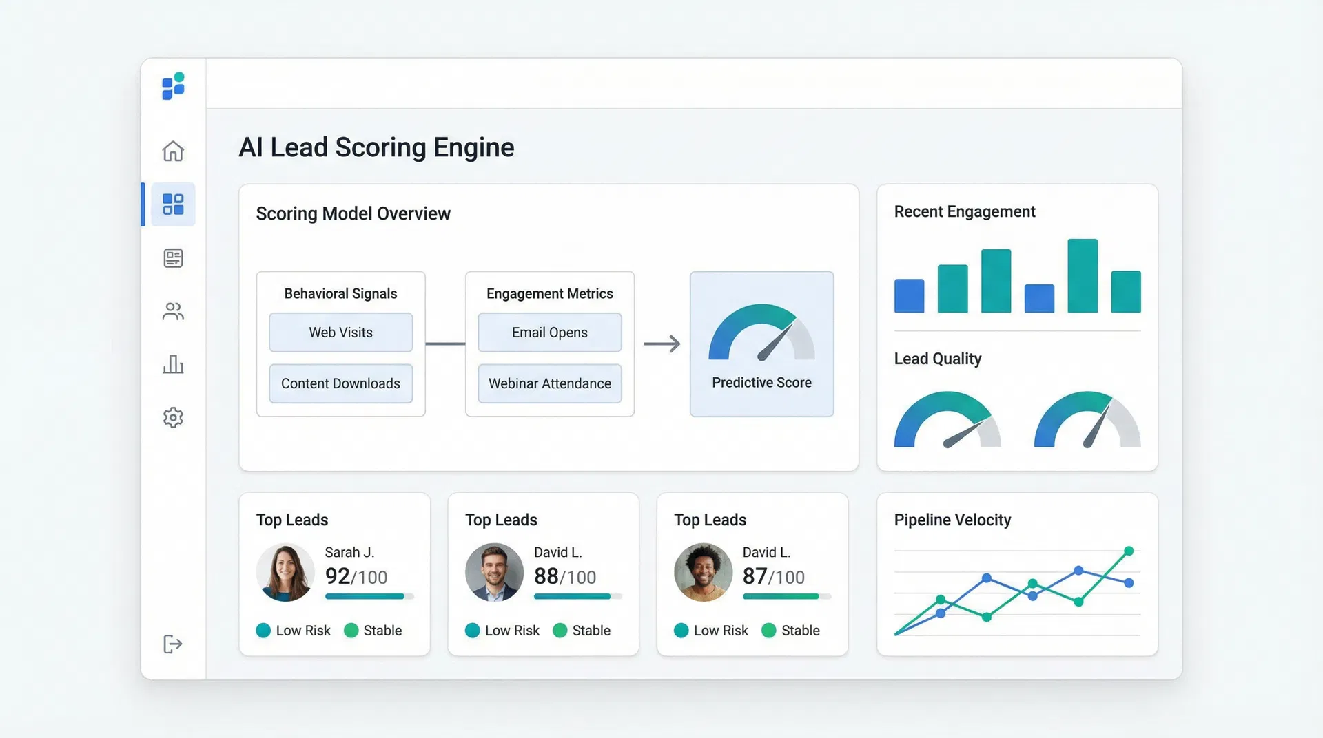 AI Lead Scoring Engine
