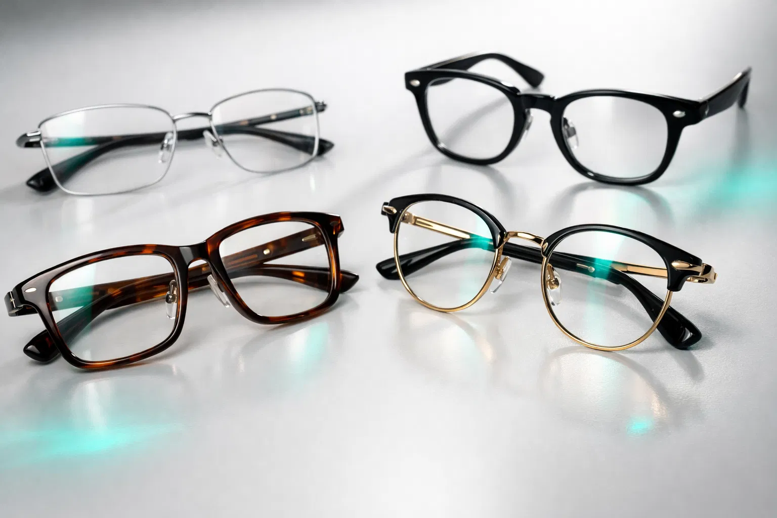 Designer eyeglasses at Total EyeCare Center
