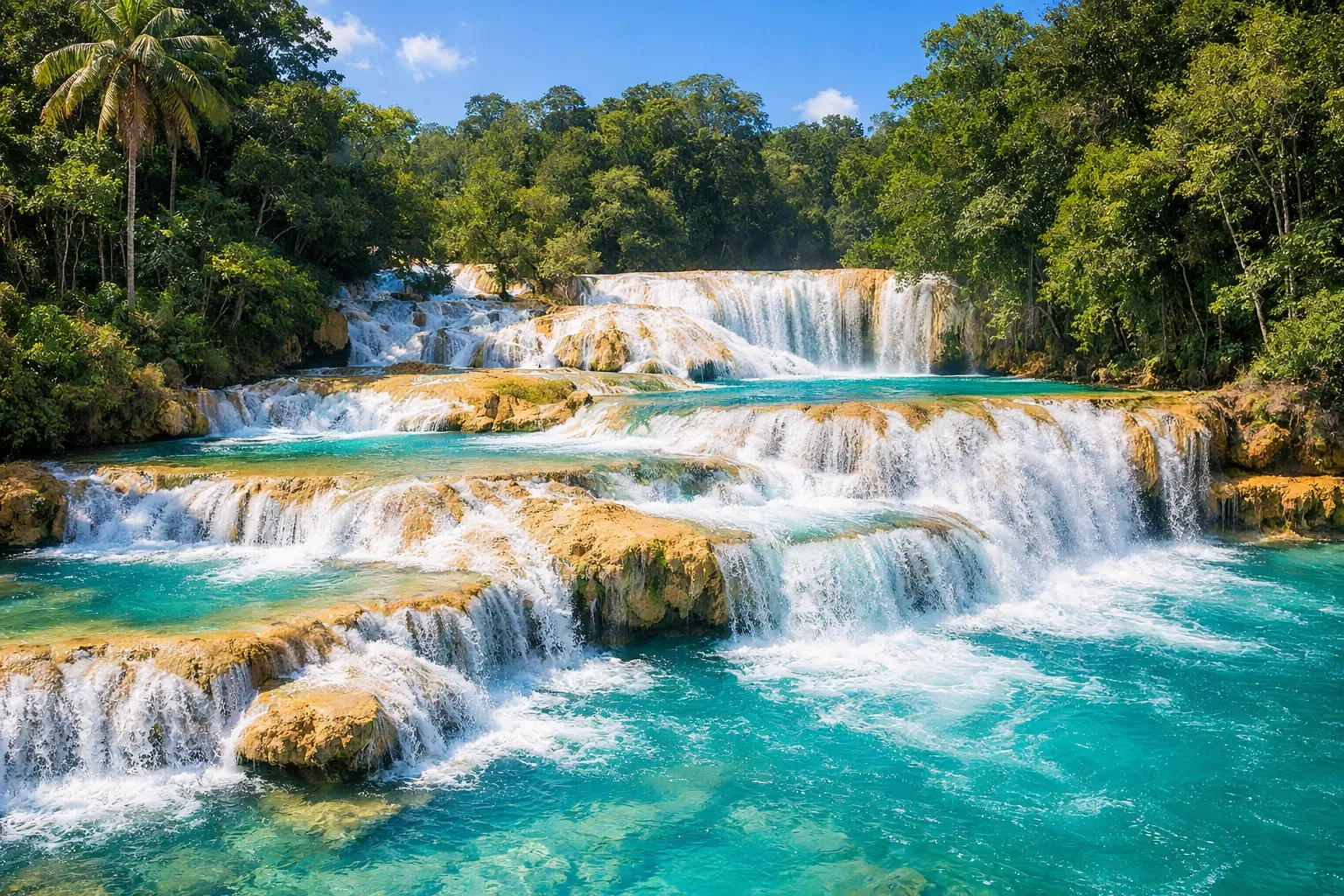 Cascadas de Agua Azul