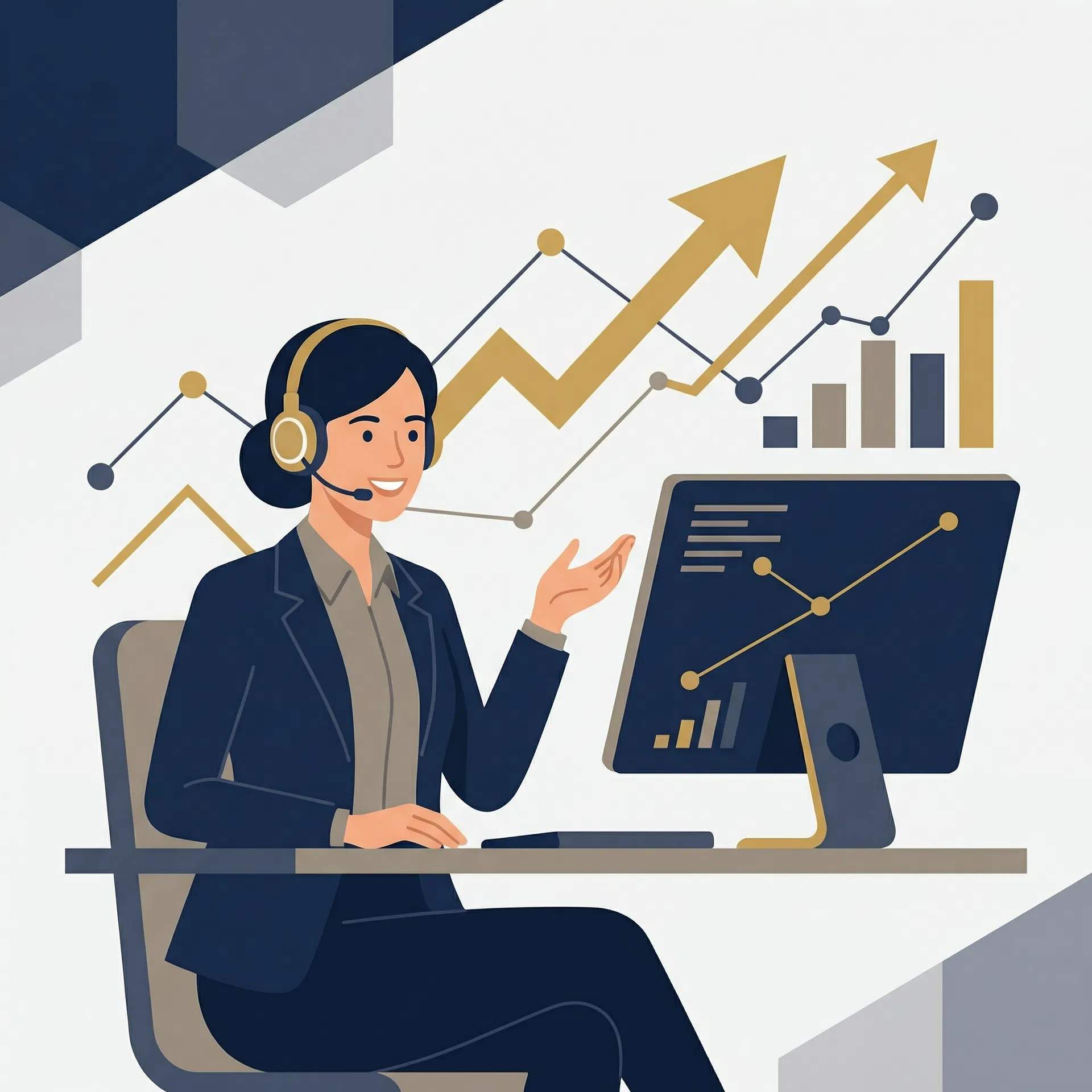 Loan Officer at Work