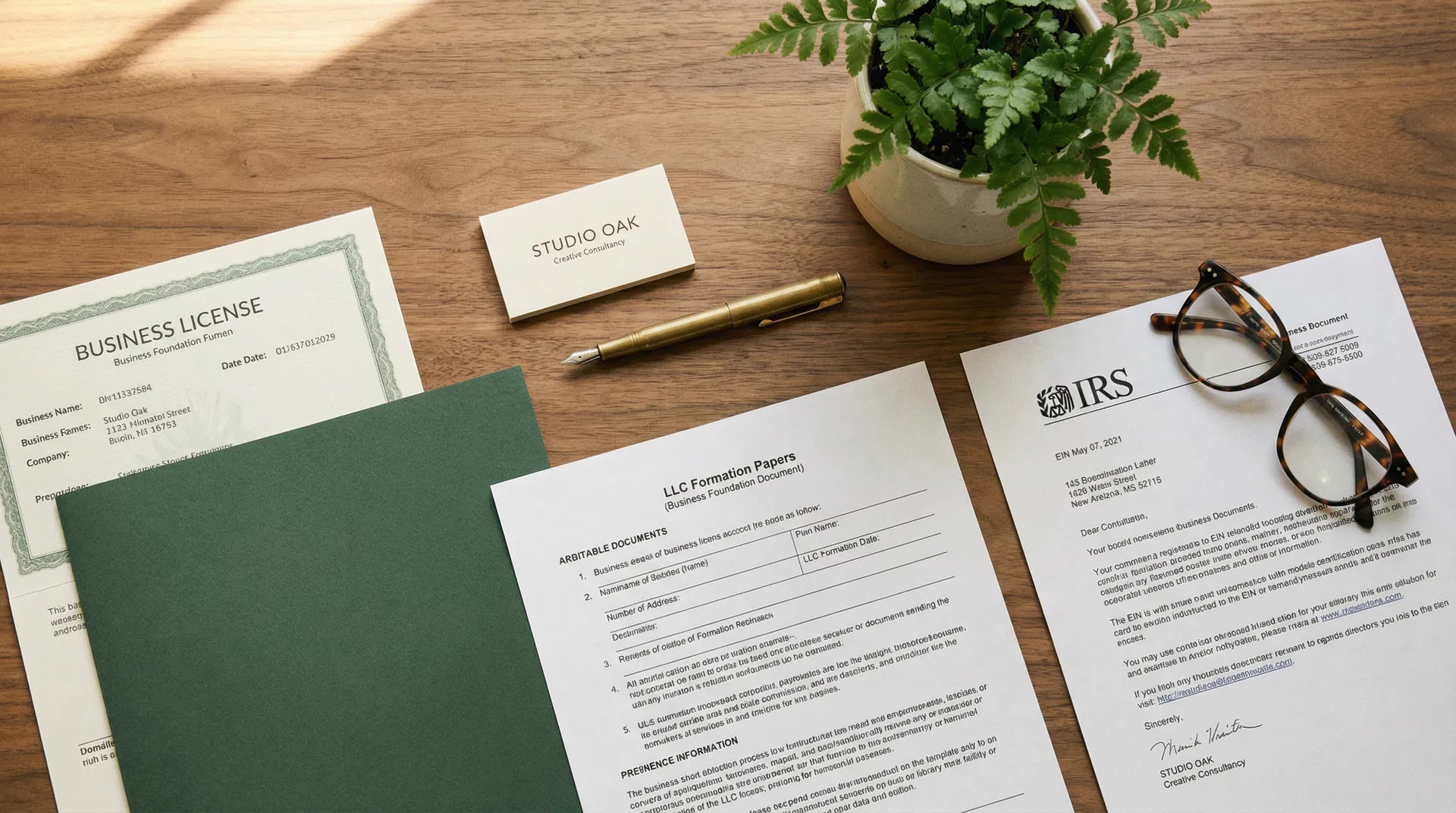 Business foundation documents