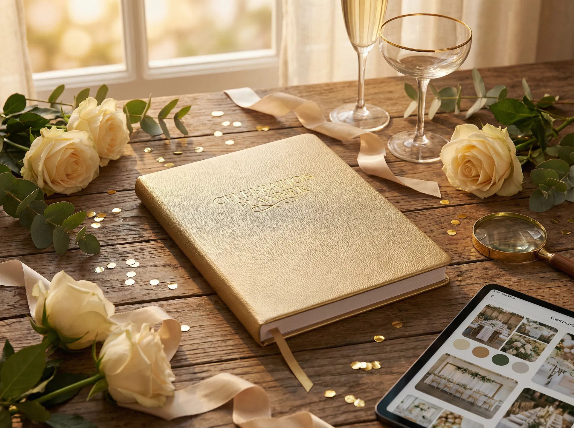 Gold Celebration Planner