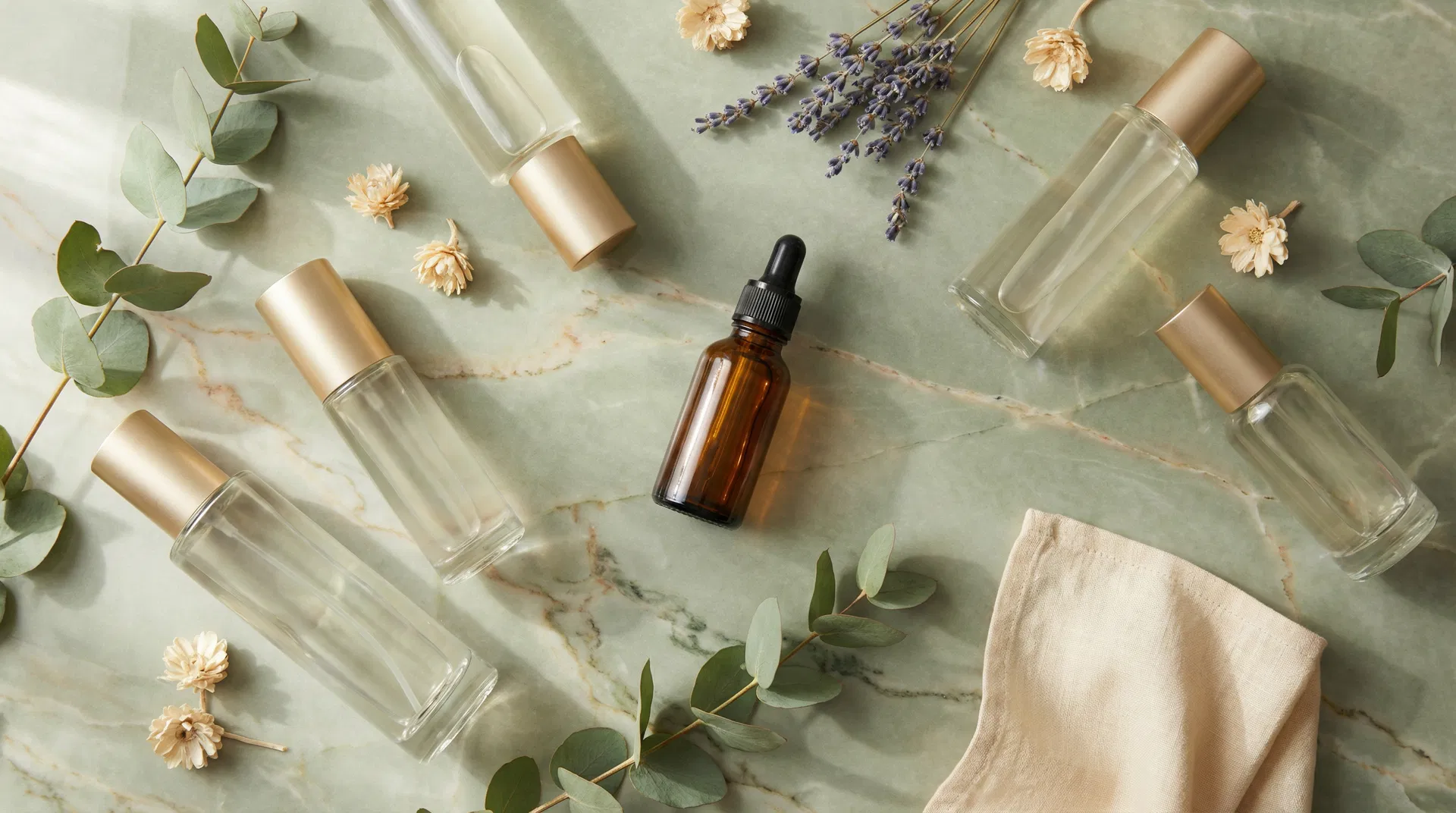 Luxury skincare products