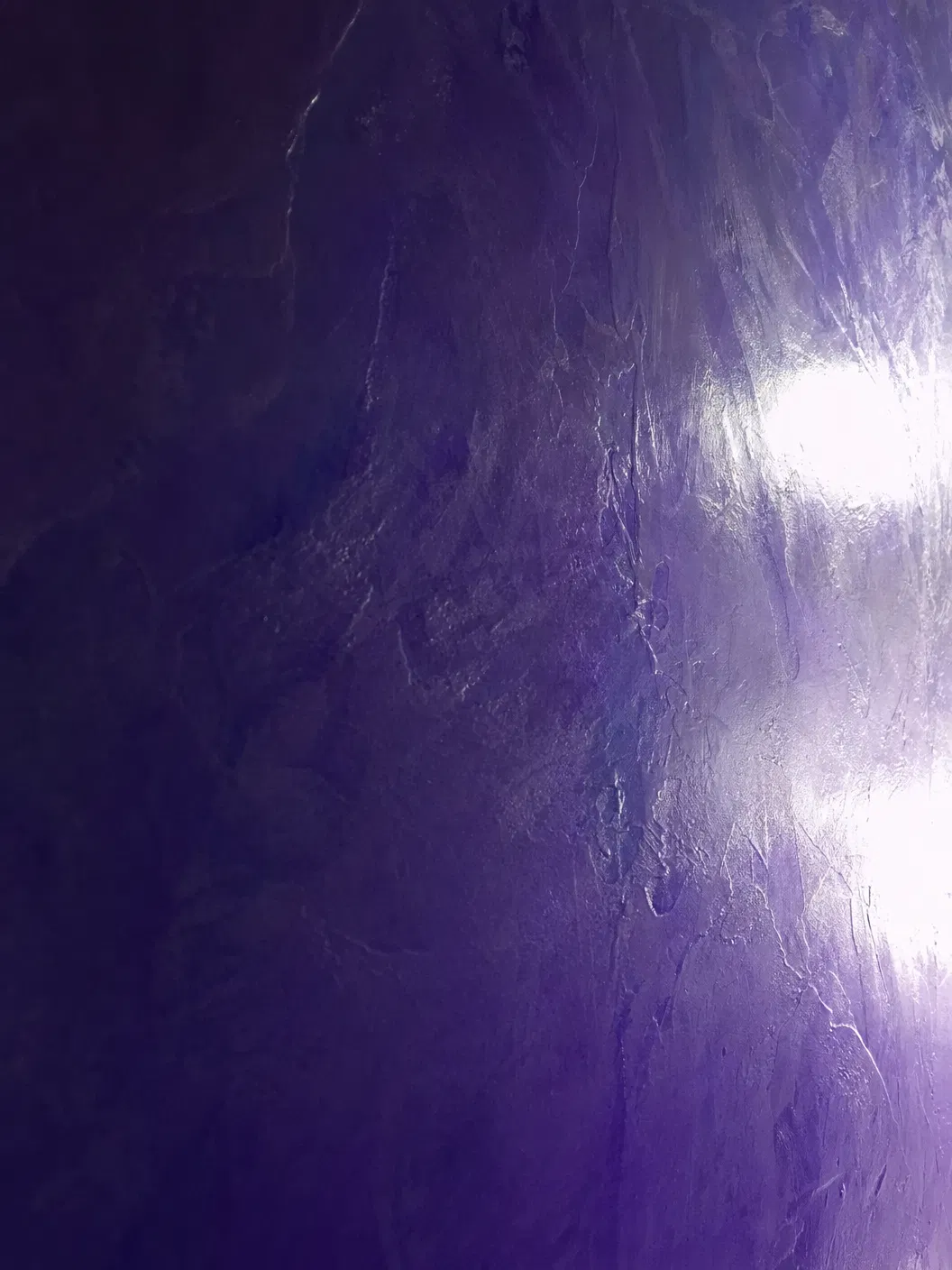 Royal Violet Feature Wall