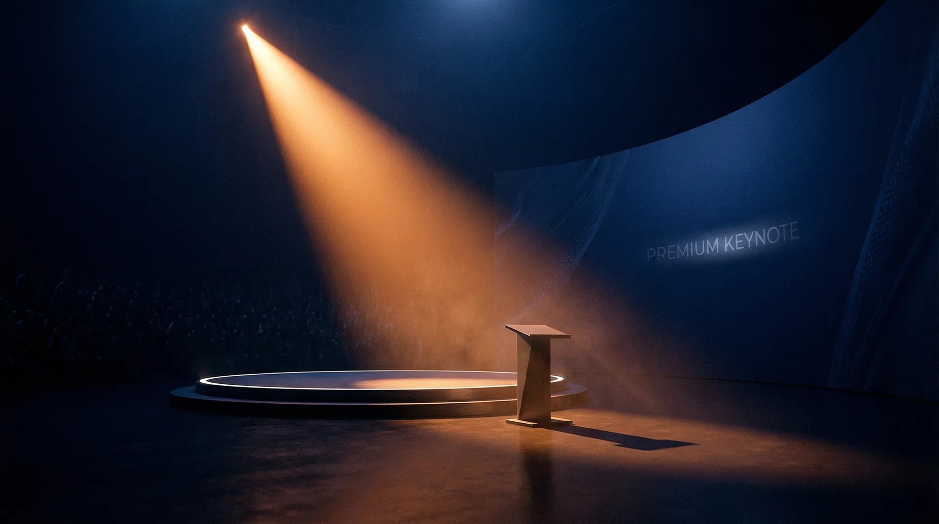 Pete Martin delivering a keynote on bootstrapped business growth