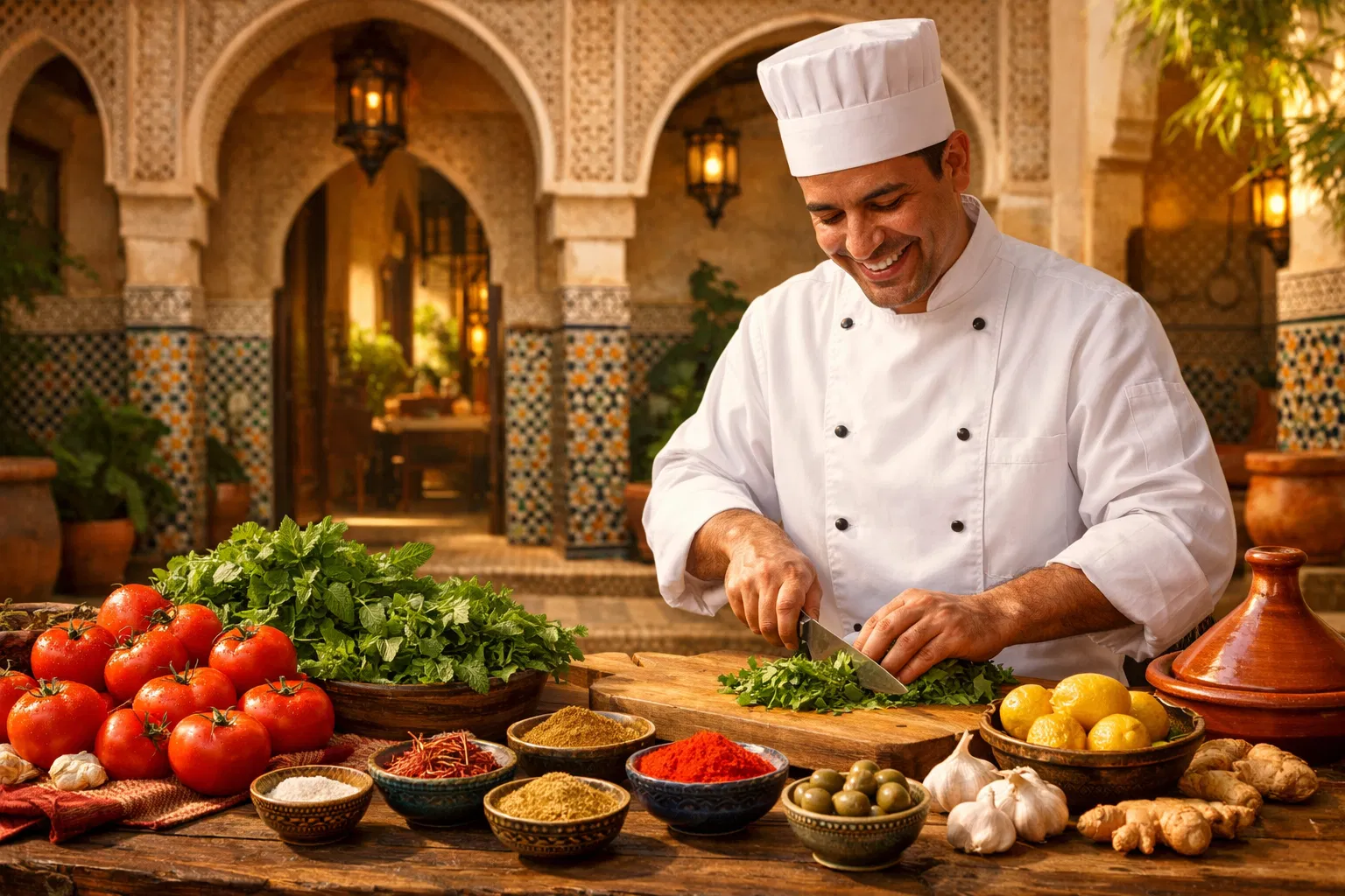 Cours de cuisine marocaine