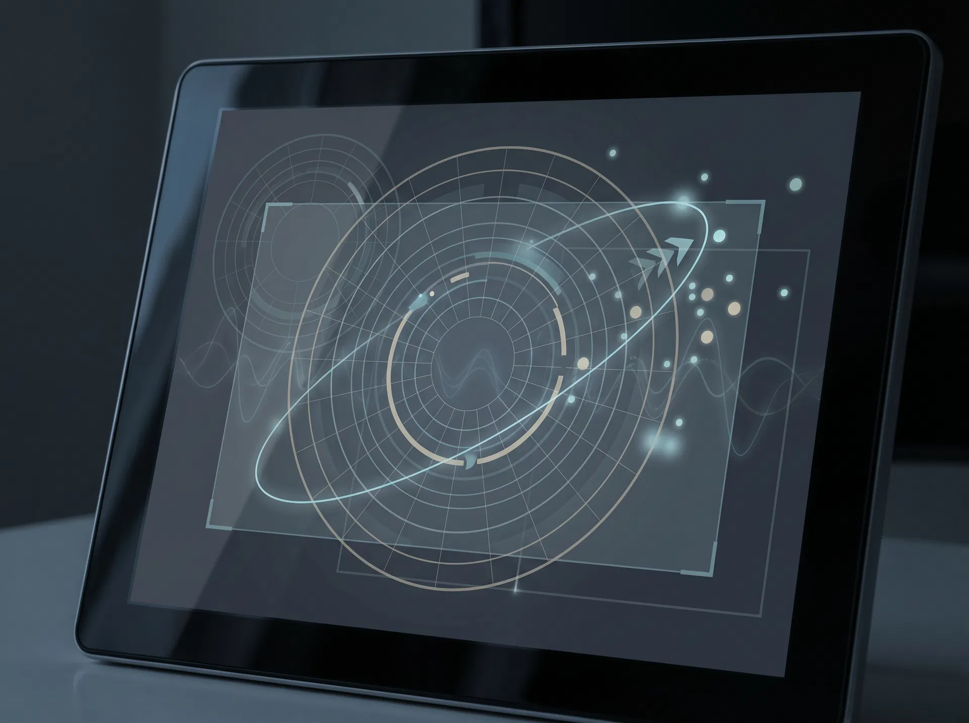 権利配慮済みの抽象ドシエビジュアル