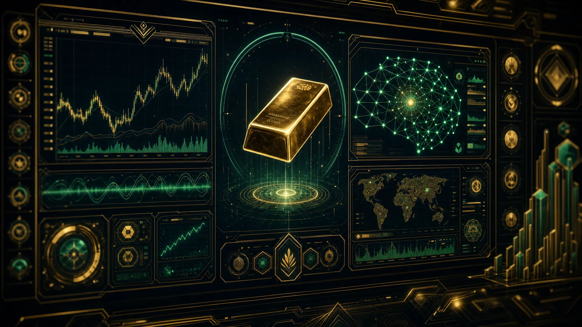 XAUUSD Robot Algorithm Dashboard - MT5 EA Gold Trading Interface