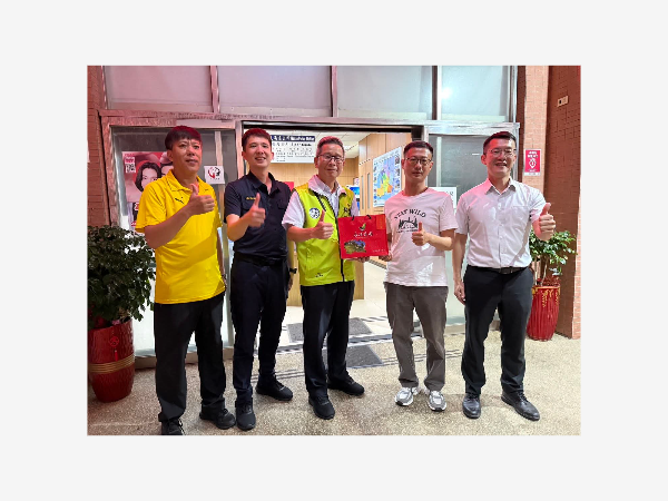 查獲毒駕 警察局長林樹國頒獎勉勵