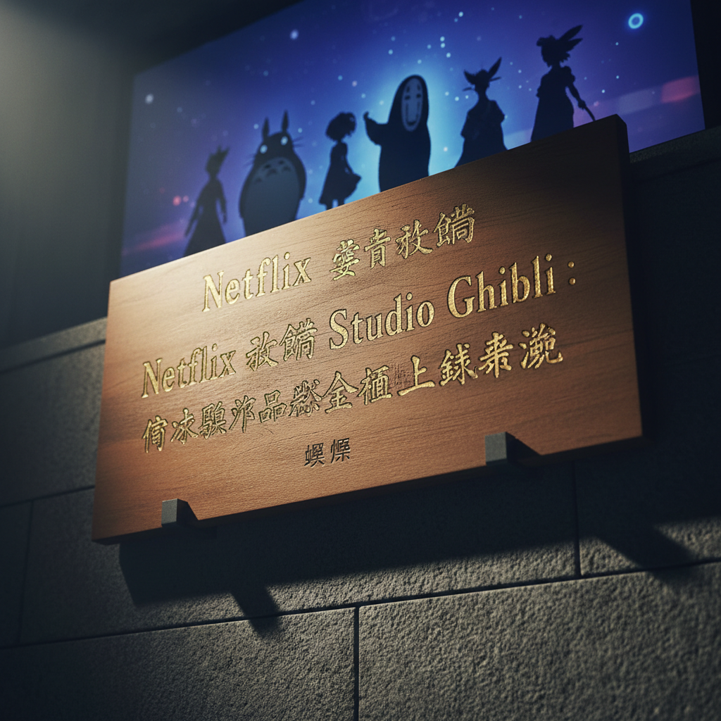 Netflix 宣布收購 Studio Ghibli：宮崎駿作品將全面上線串流