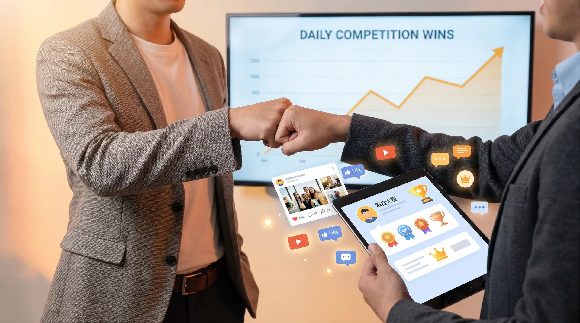 每日大赛用户成功案例展示