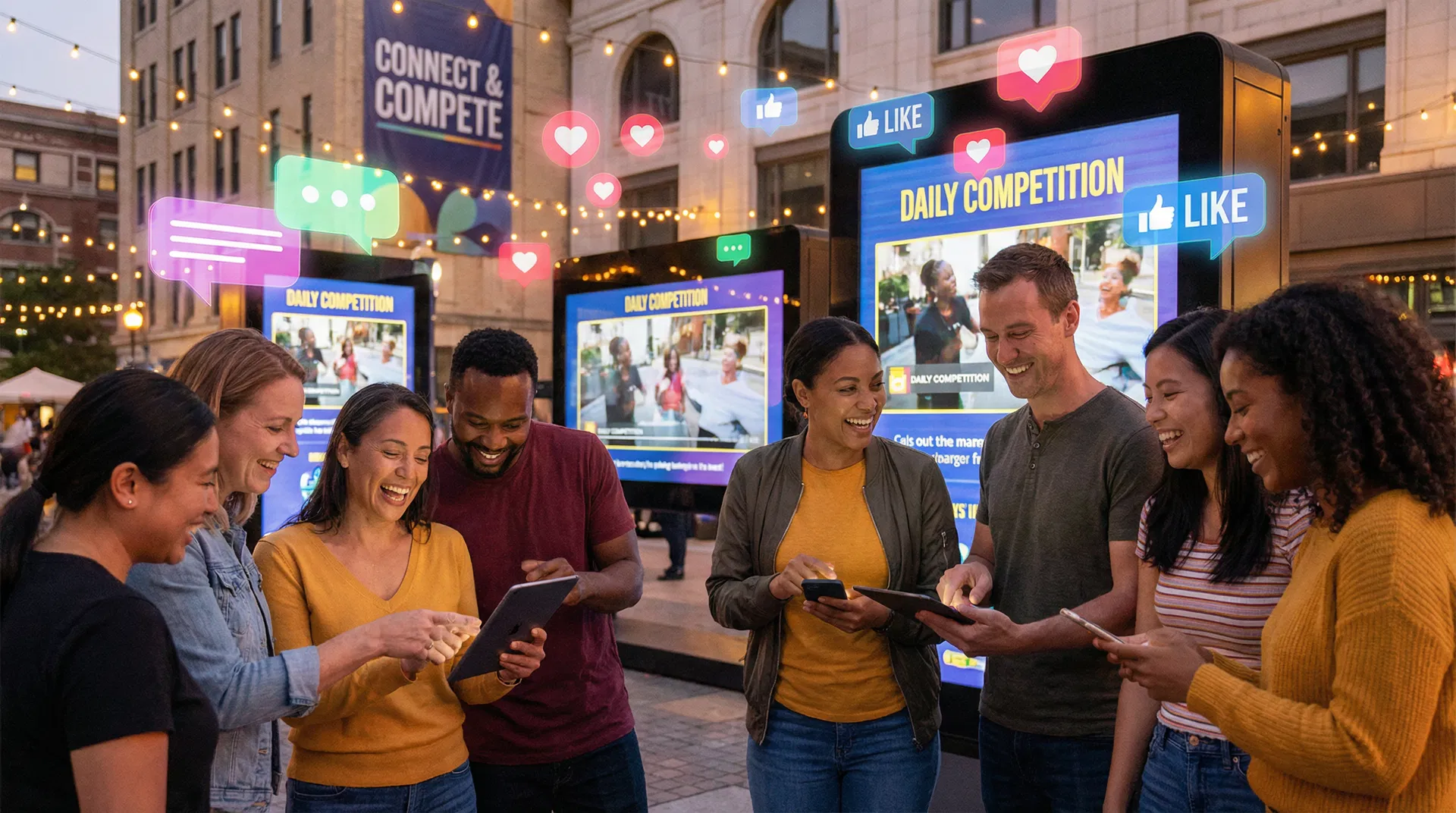 每日大赛社区互动平台