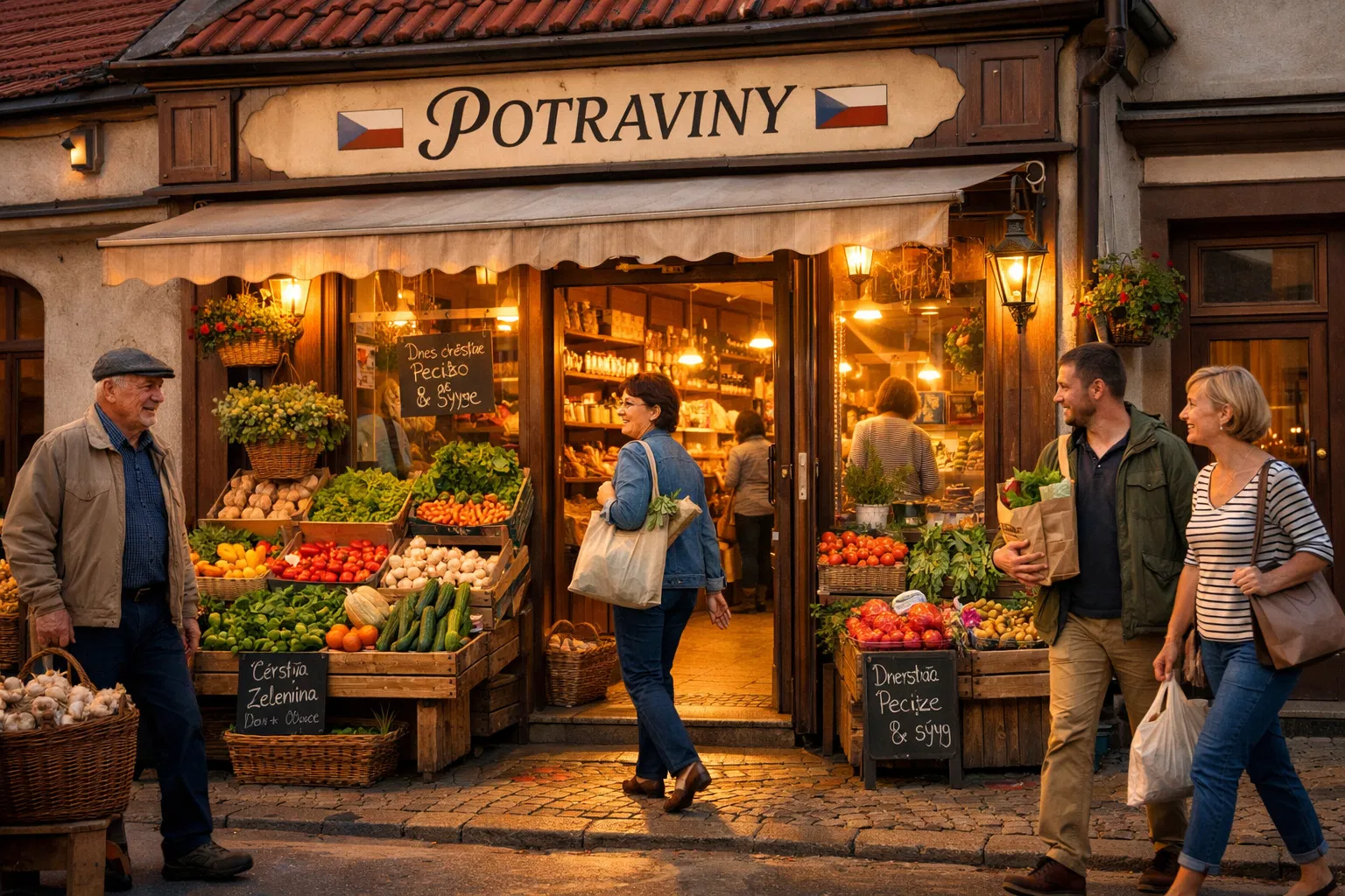 Potraviny ghi storefront