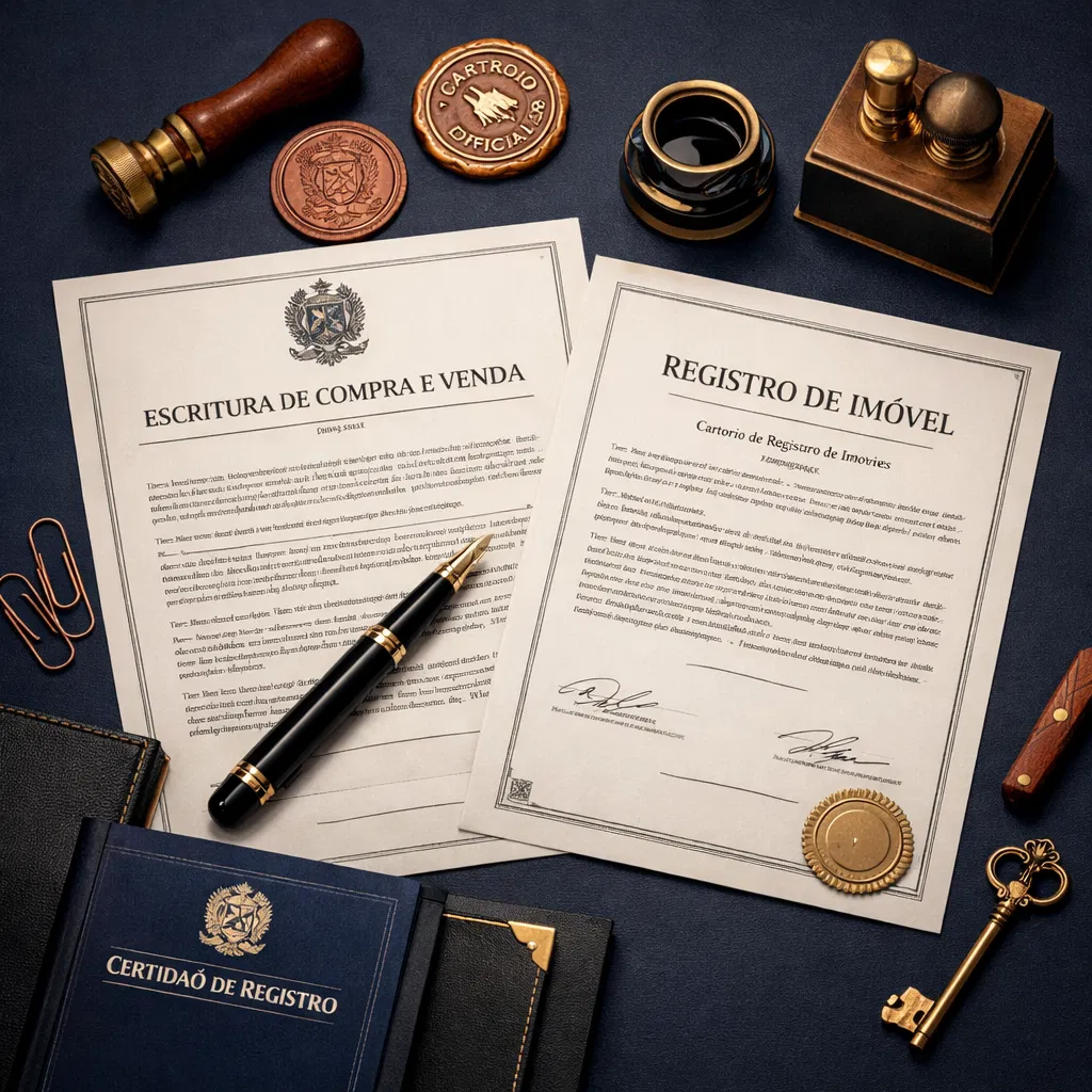 Documentos imobiliários oficiais