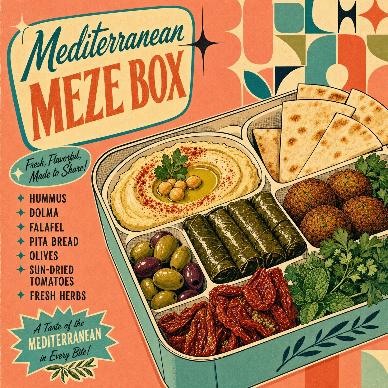 Deniz Mahsullü Rakı Kutusu