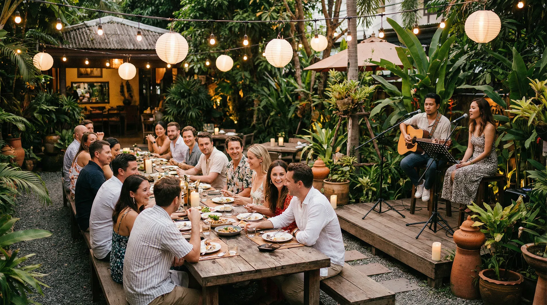 รีวิววงดนตรีปาร์ตี้ส่วนตัว: งานวันเกิดสุดอบอุ่นในสวนสวย