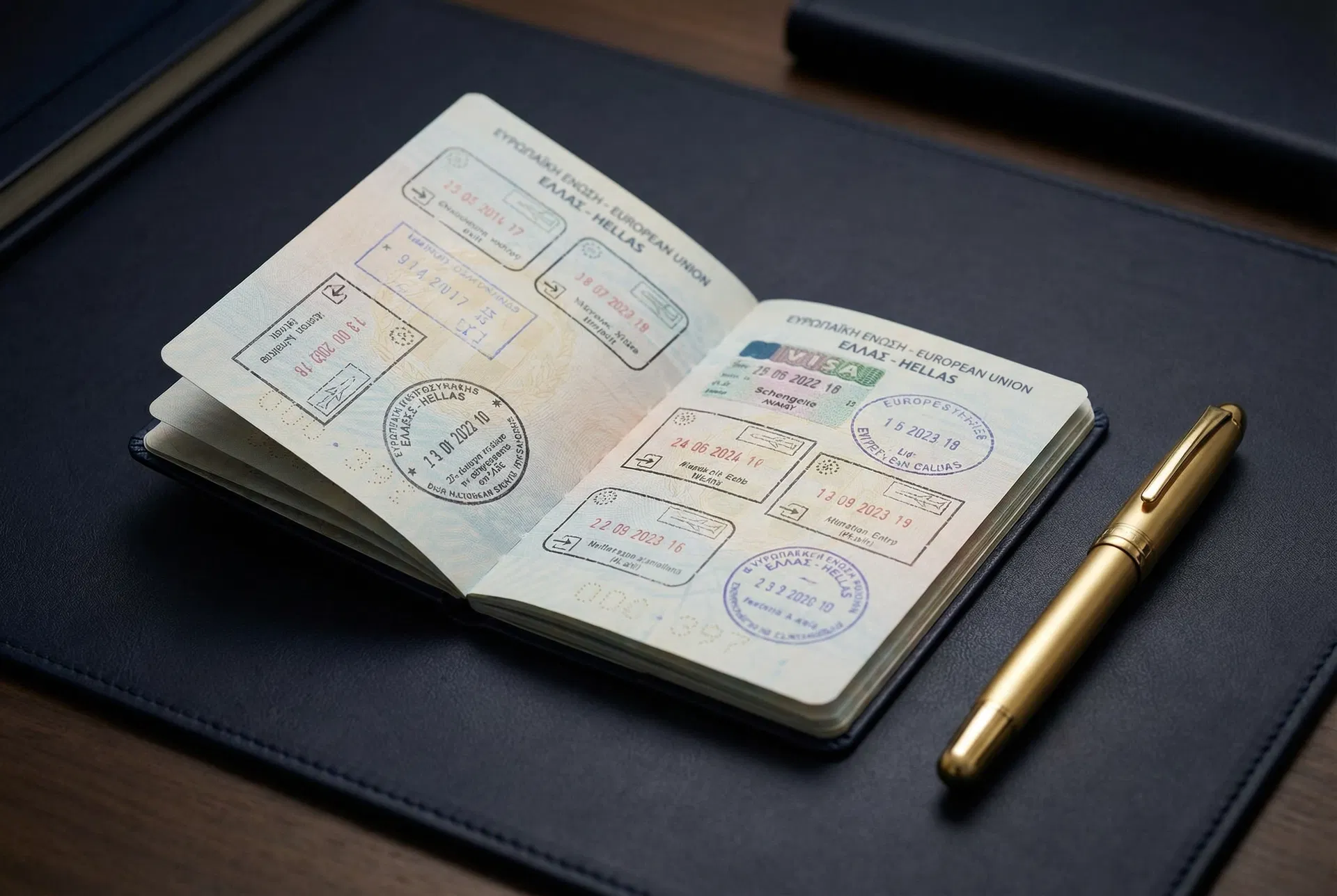 Schengen visa passport