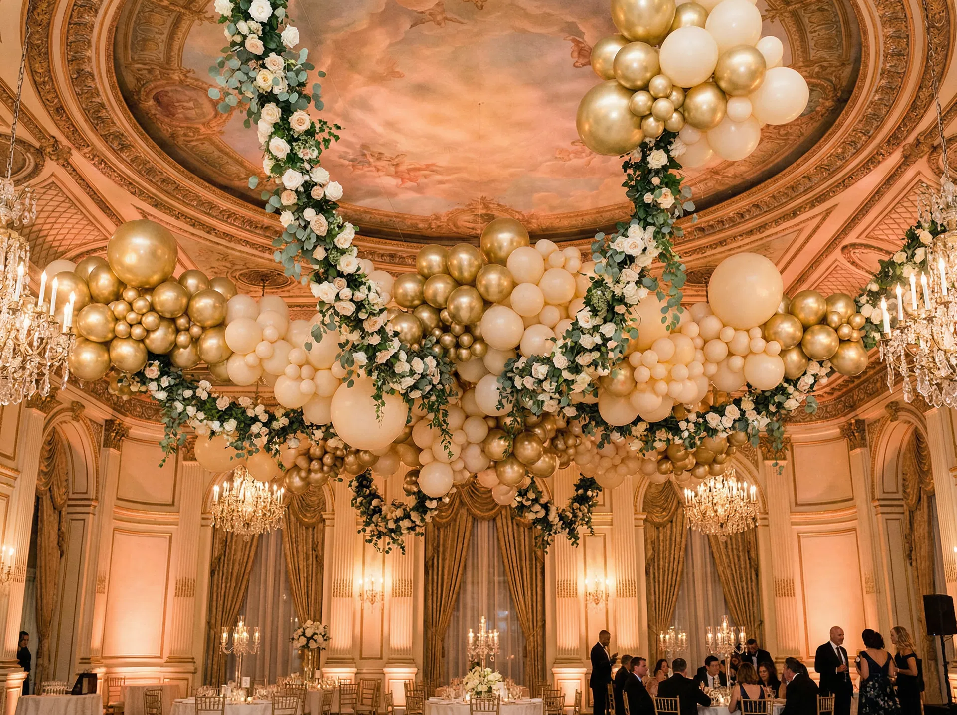 Ballroom Ceiling Installation