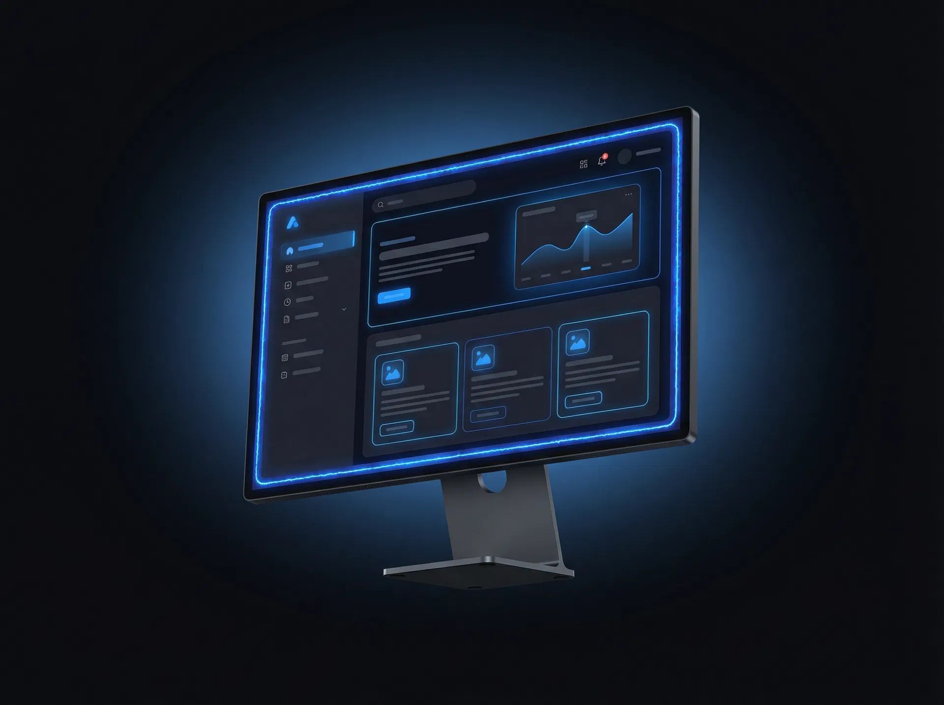 Brutus Digital Services — professional website design mockup on monitor