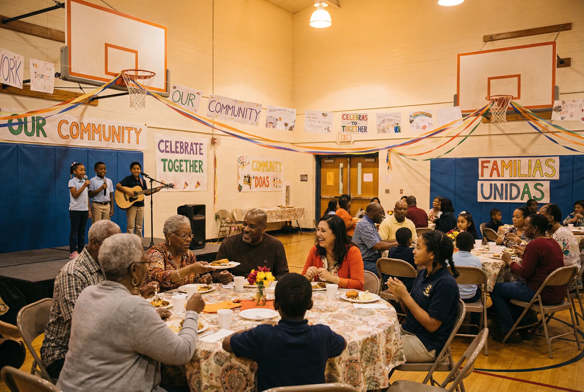 Rich Off Education community gathering