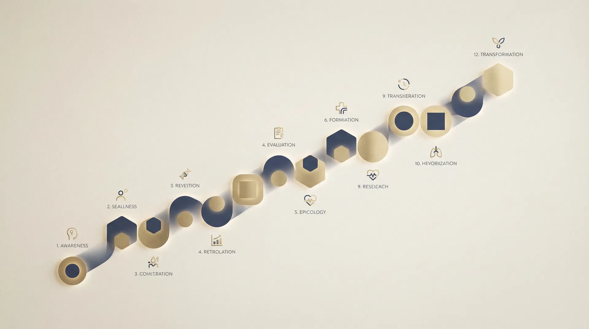 12단계 회복 타임라인