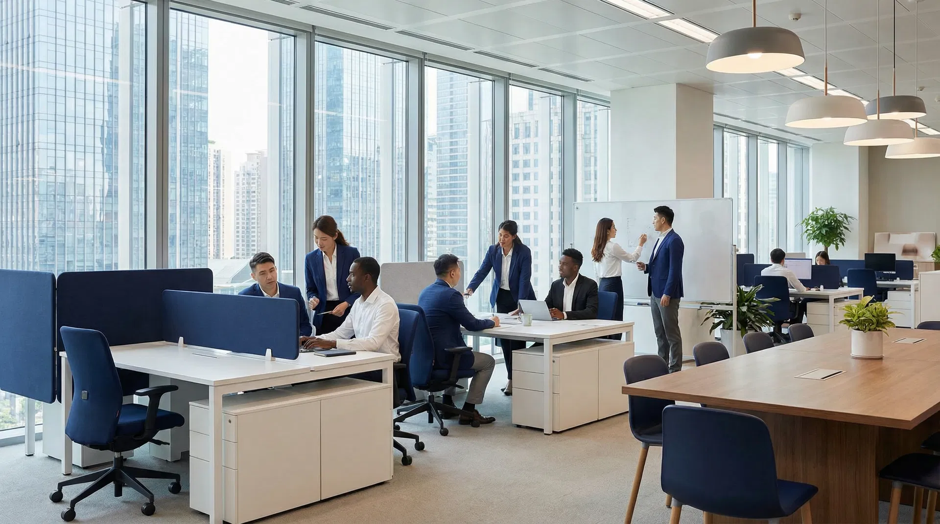 千策商服办公环境