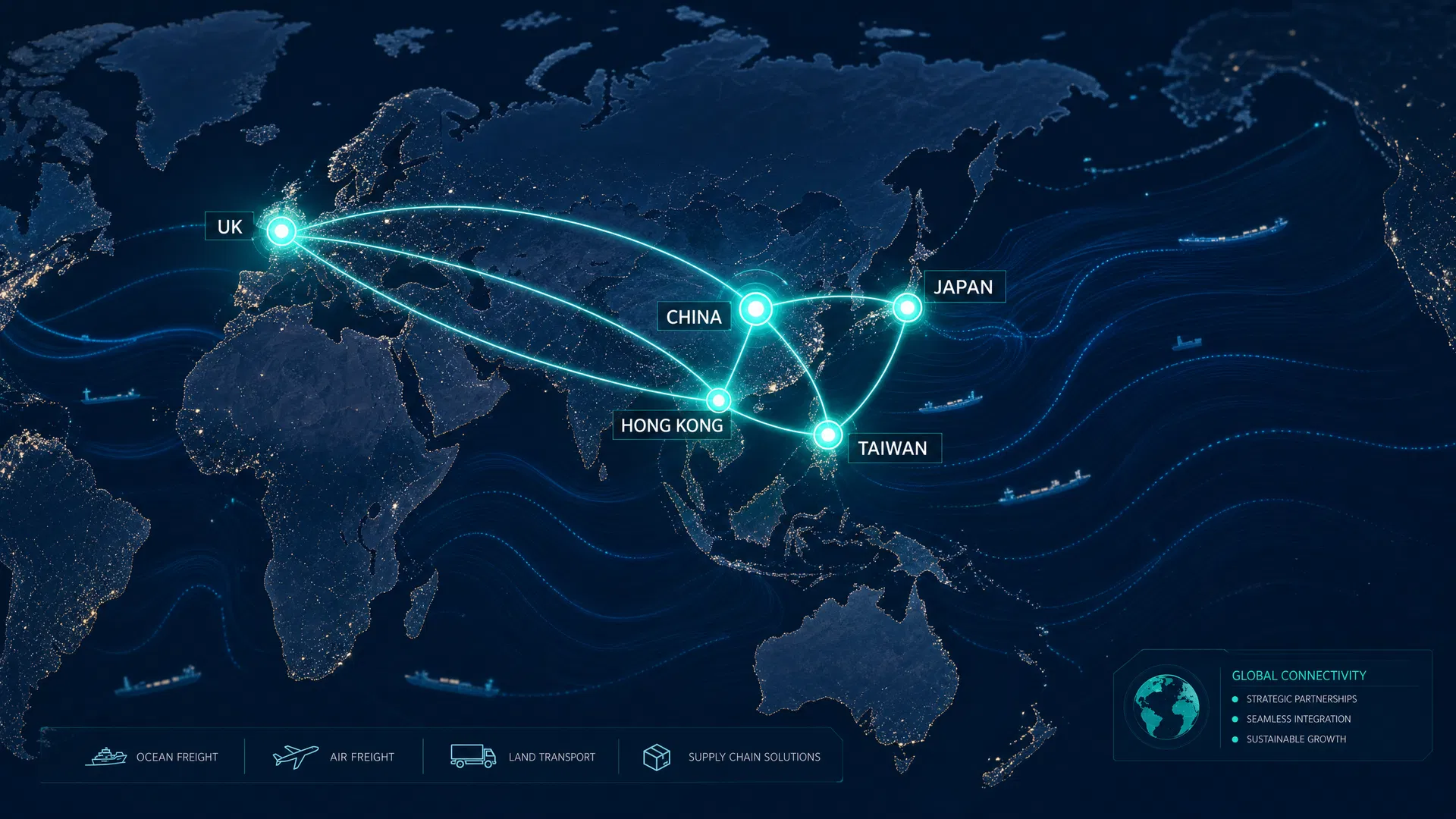 Global supply chain network