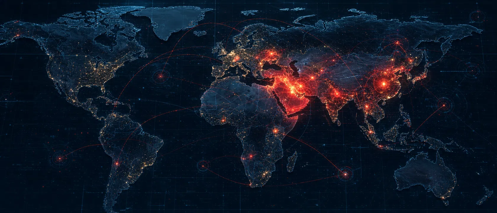 Global threat map