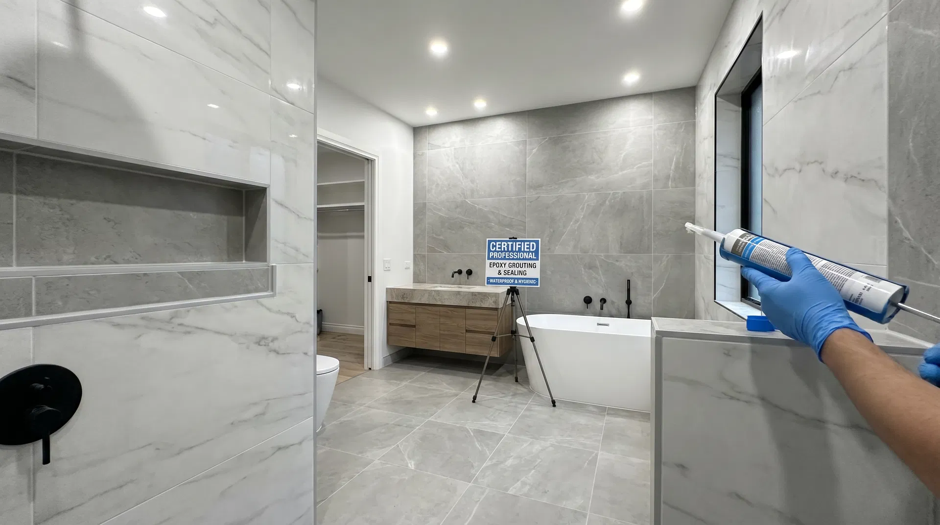 Professional Bathroom Sealing