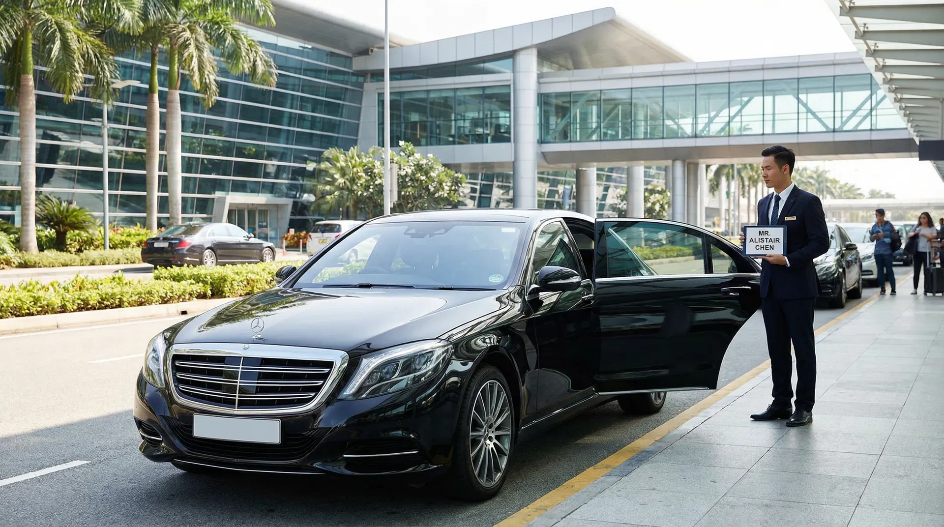 Professional airport transfer