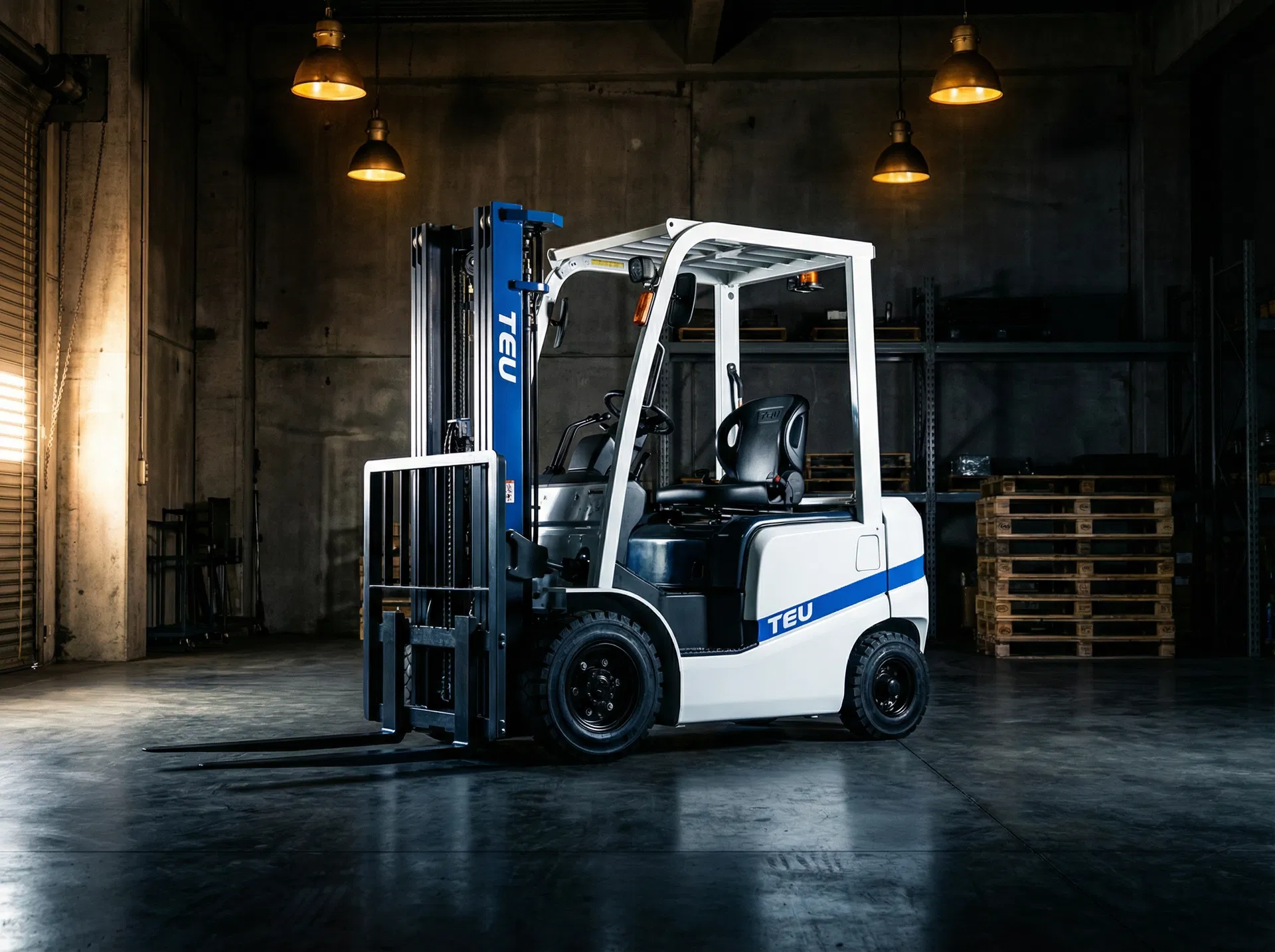 TEU 3 Ton Euro 3 Motor Forklift