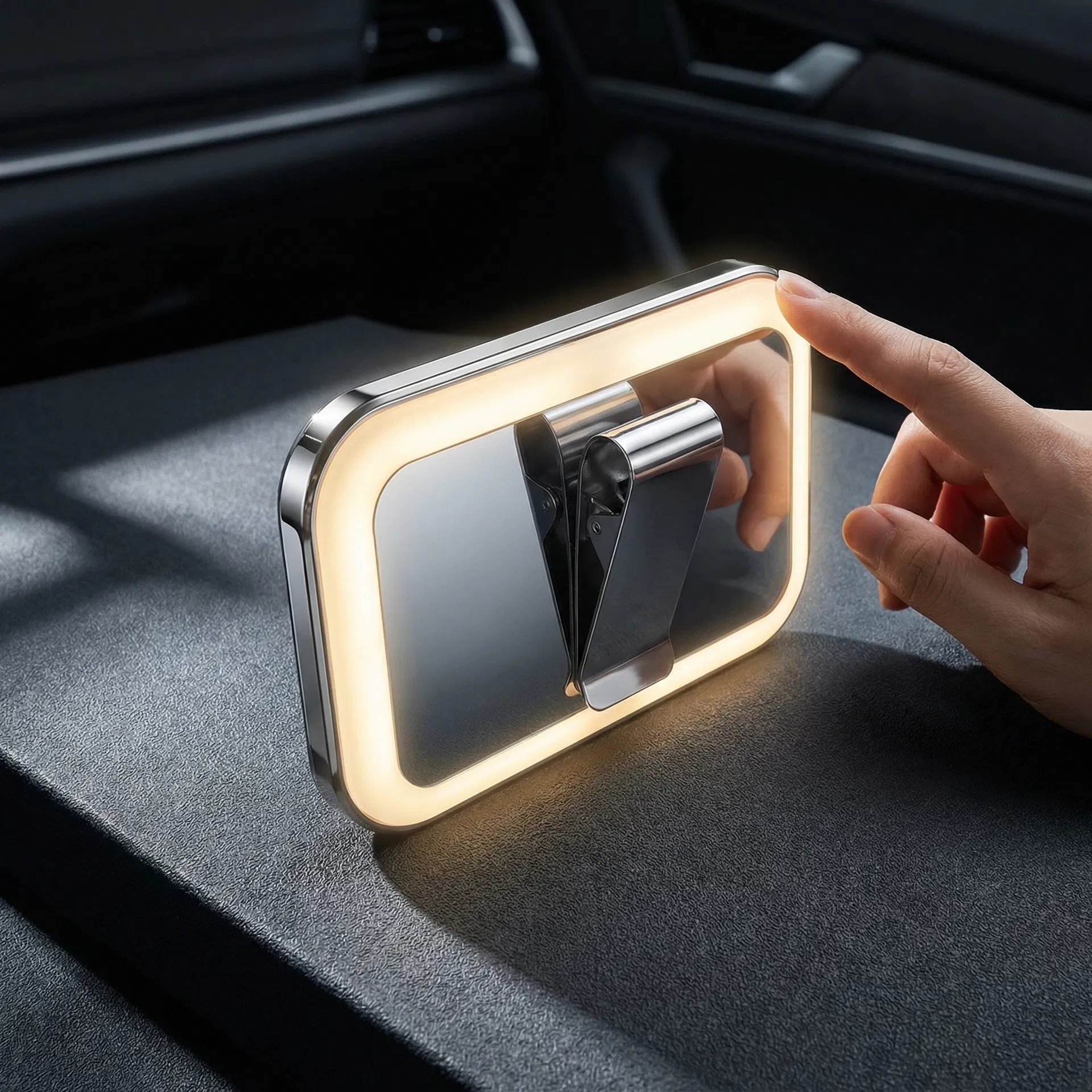 LED Car Vanity Mirror