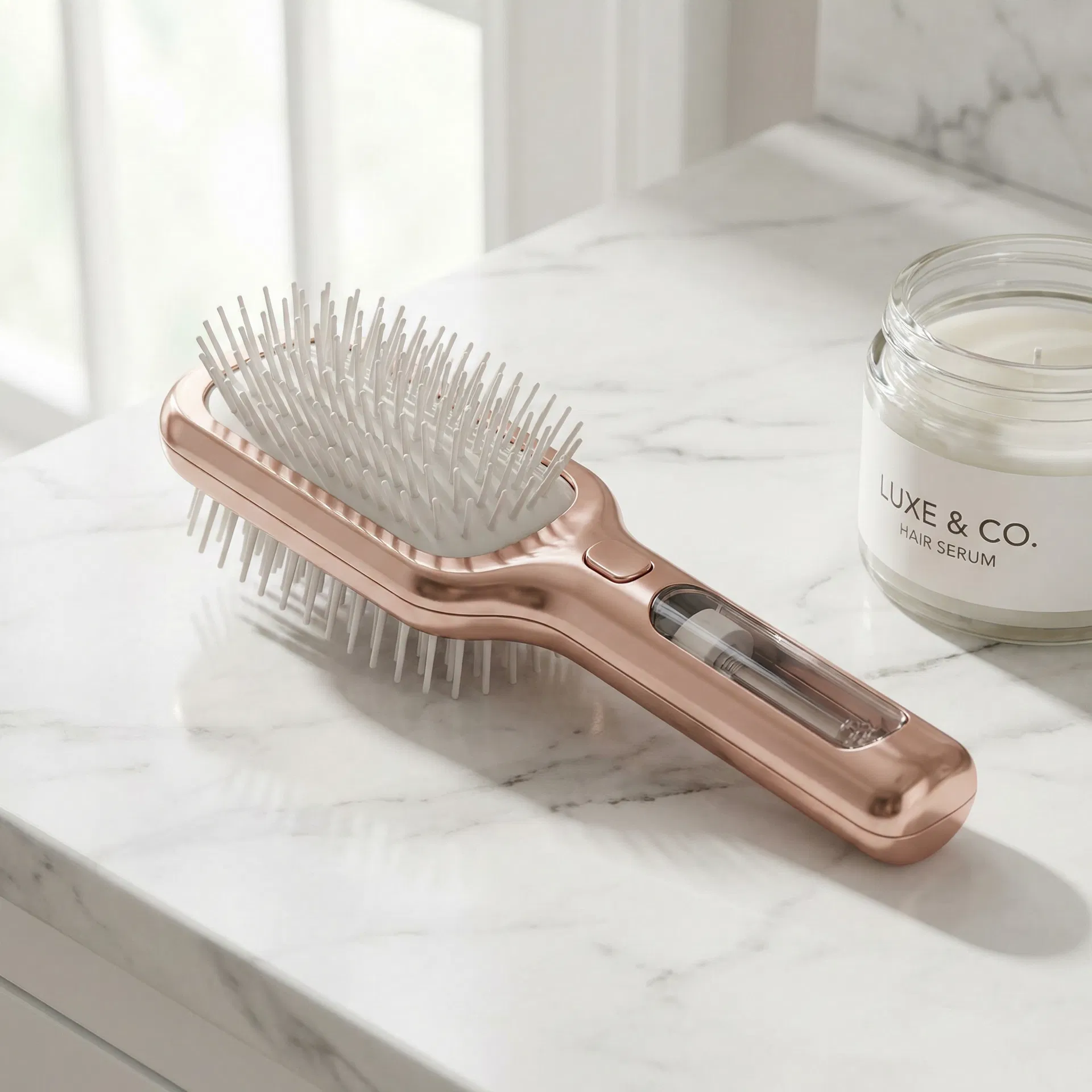Self-Cleaning Hair Brush