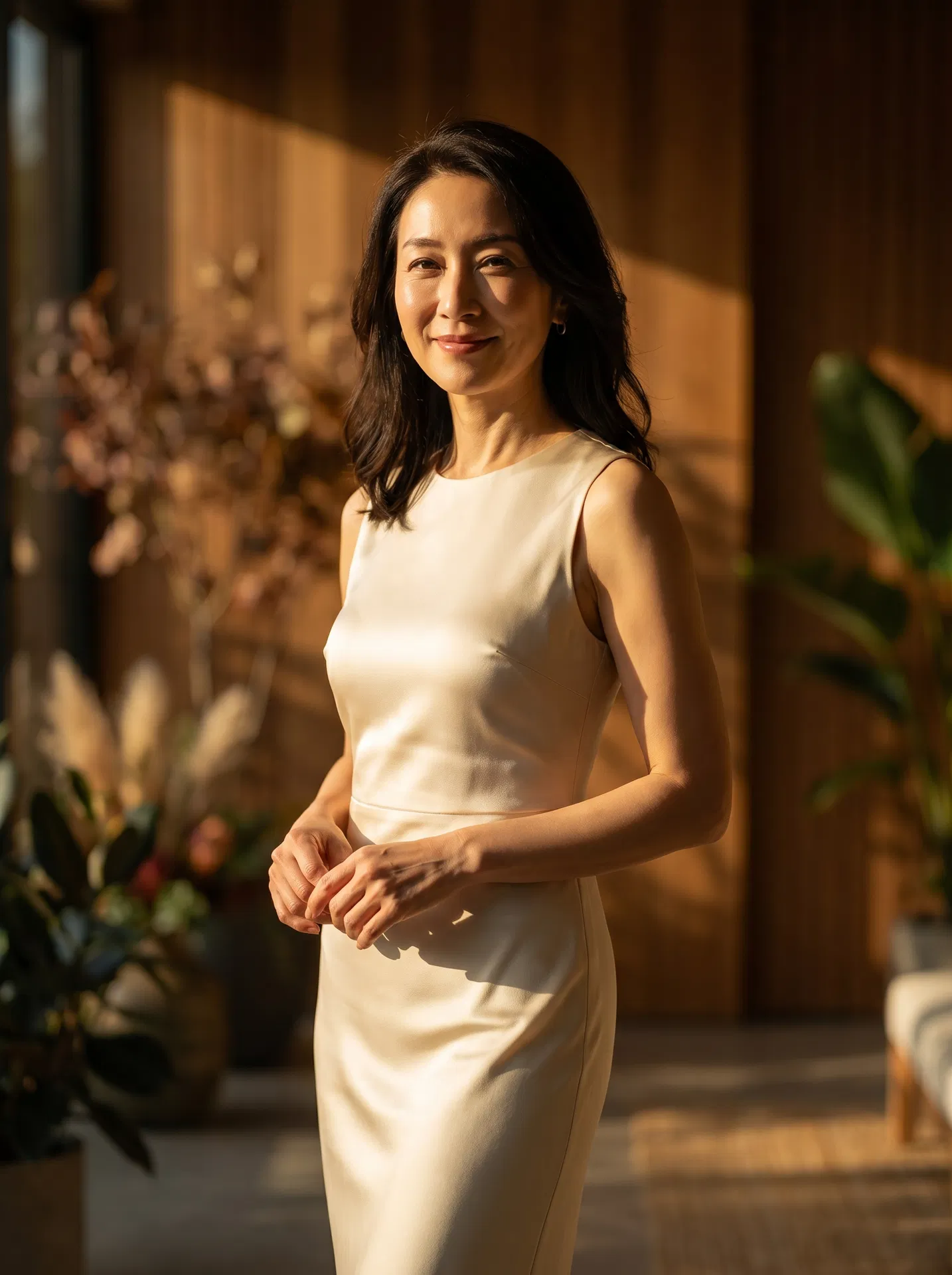 美しく変わった女性