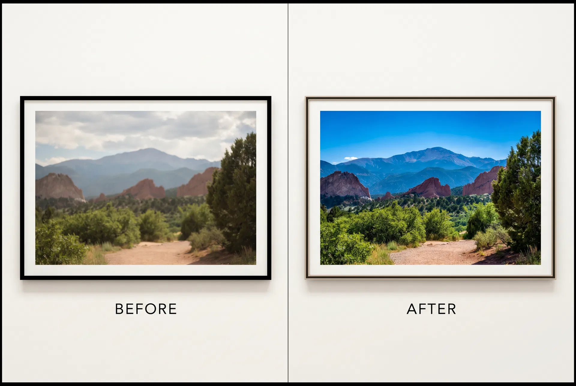 Before and After Comparison
