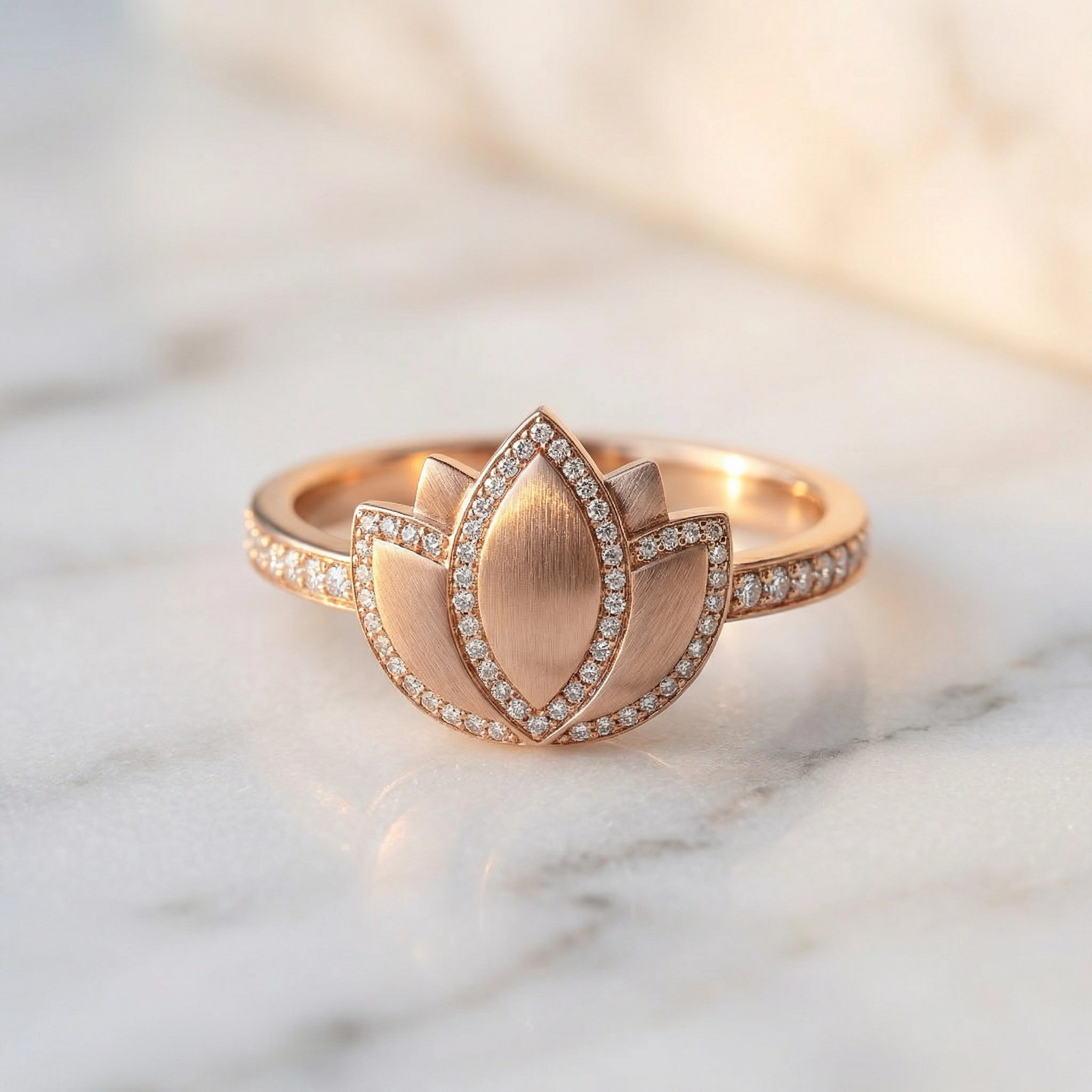 SHEQONOMI Lotus Ring
