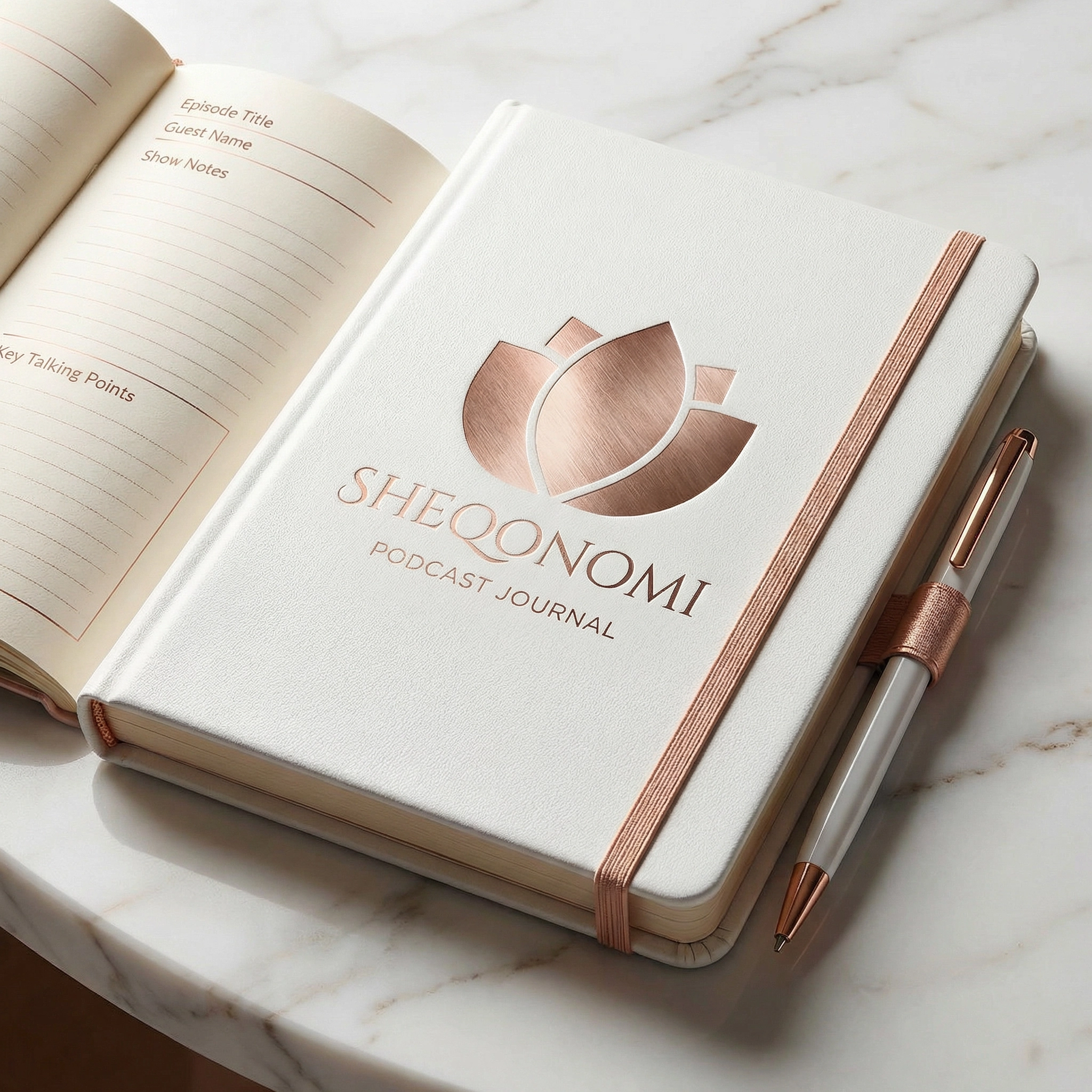 SHEQONOMI Podcast Journal