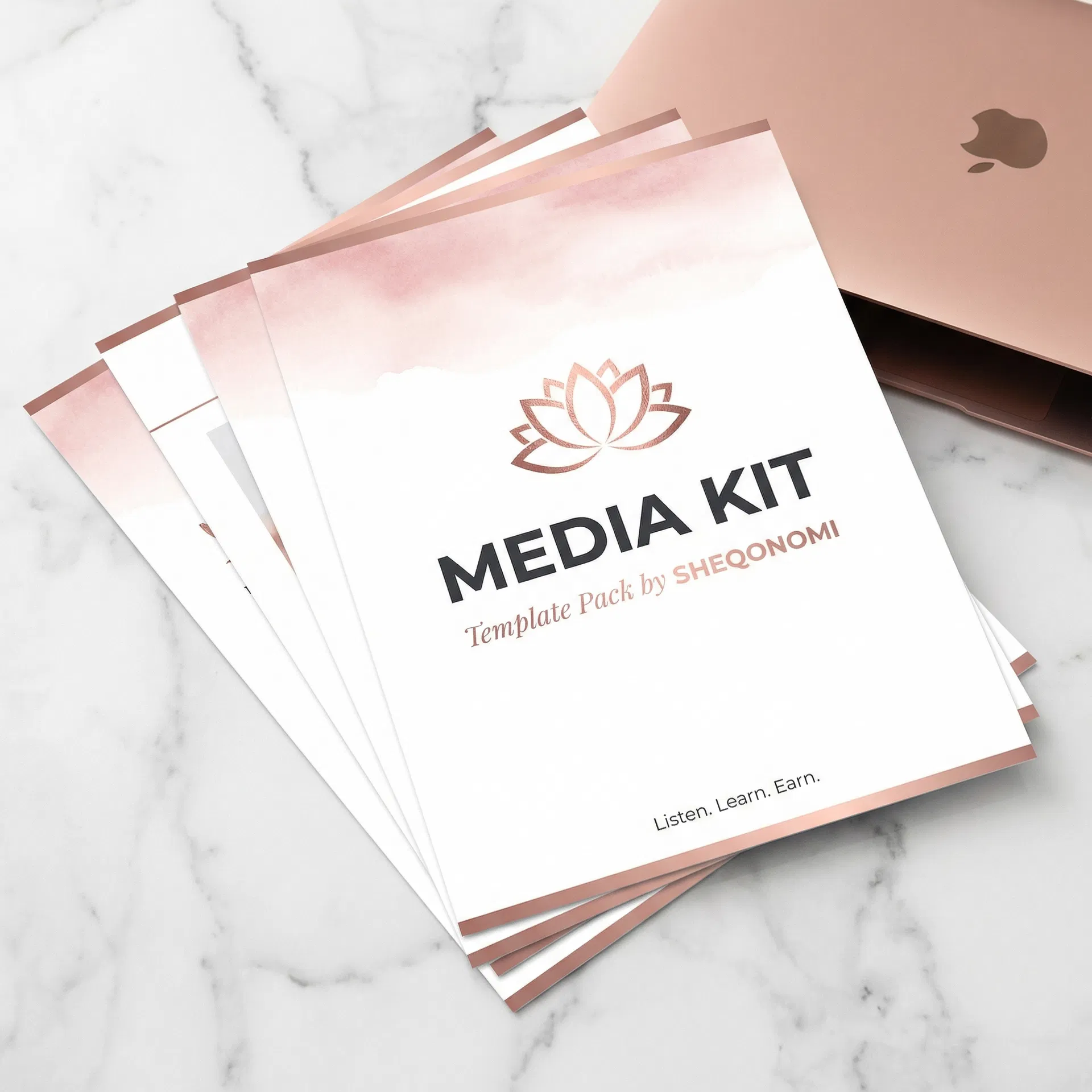 Media Kit Template Pack