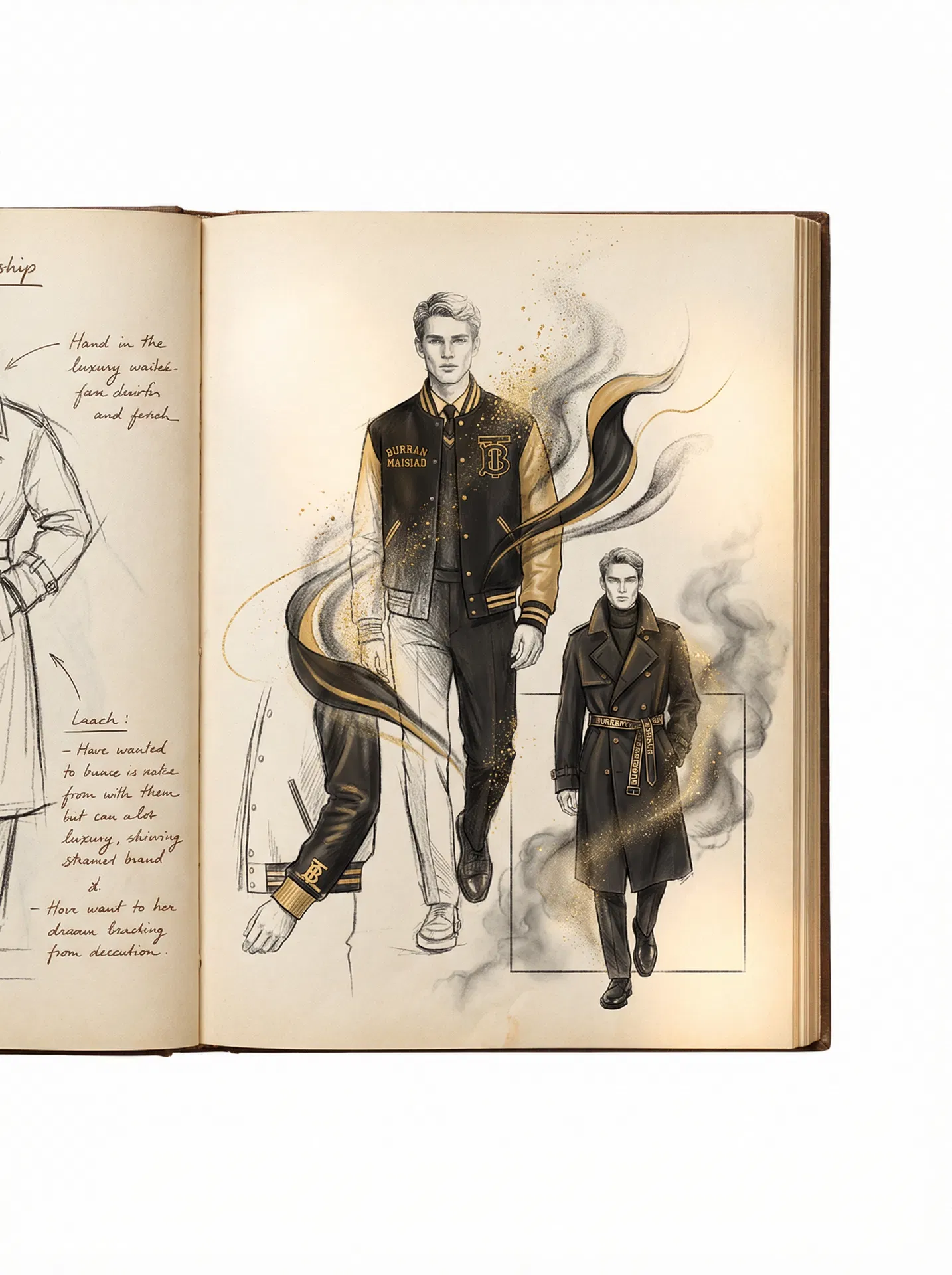 BURRAN MAISIAD living male sketch panel